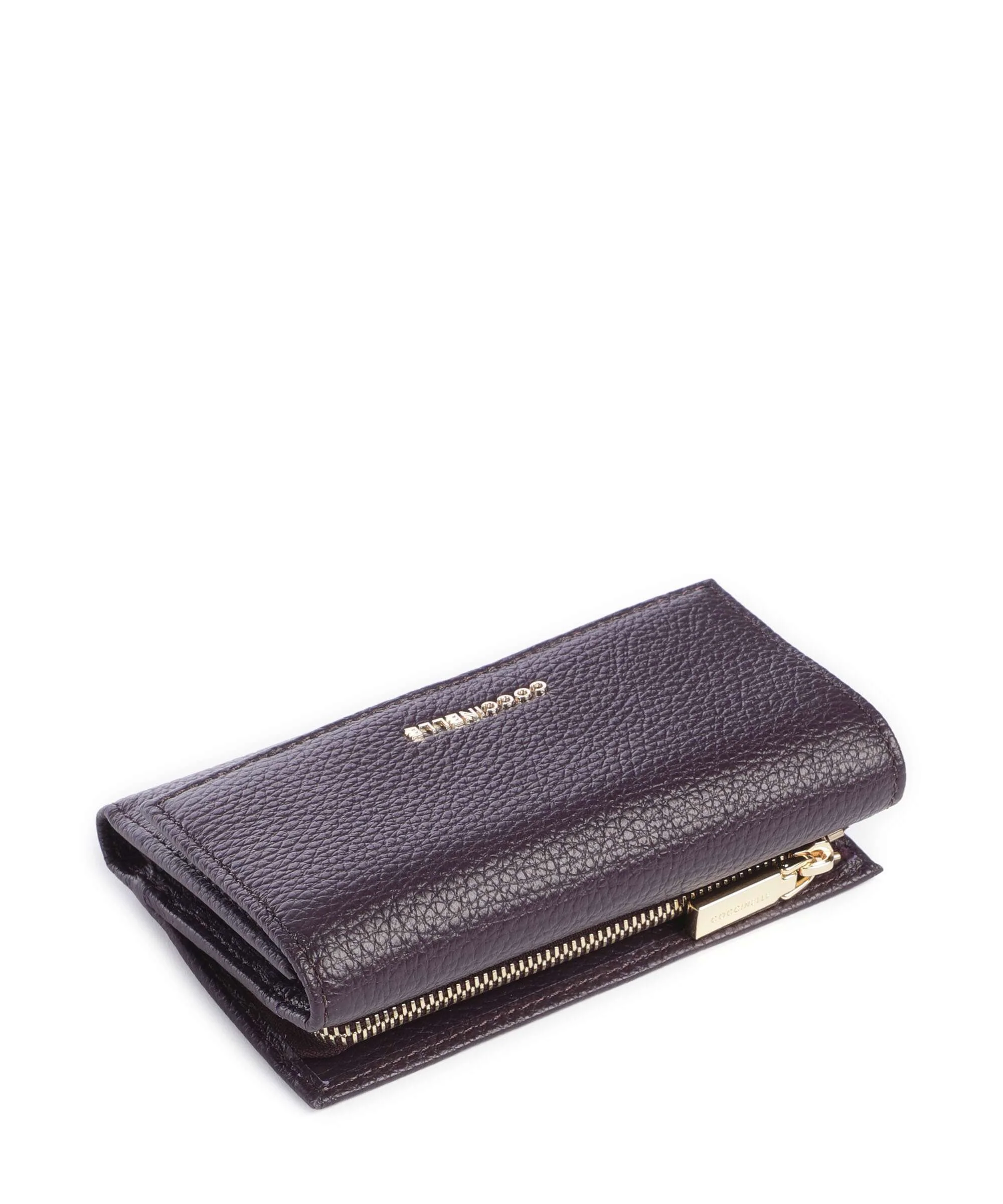 Coccinelle Metallic Soft Wallet prune - Image 5