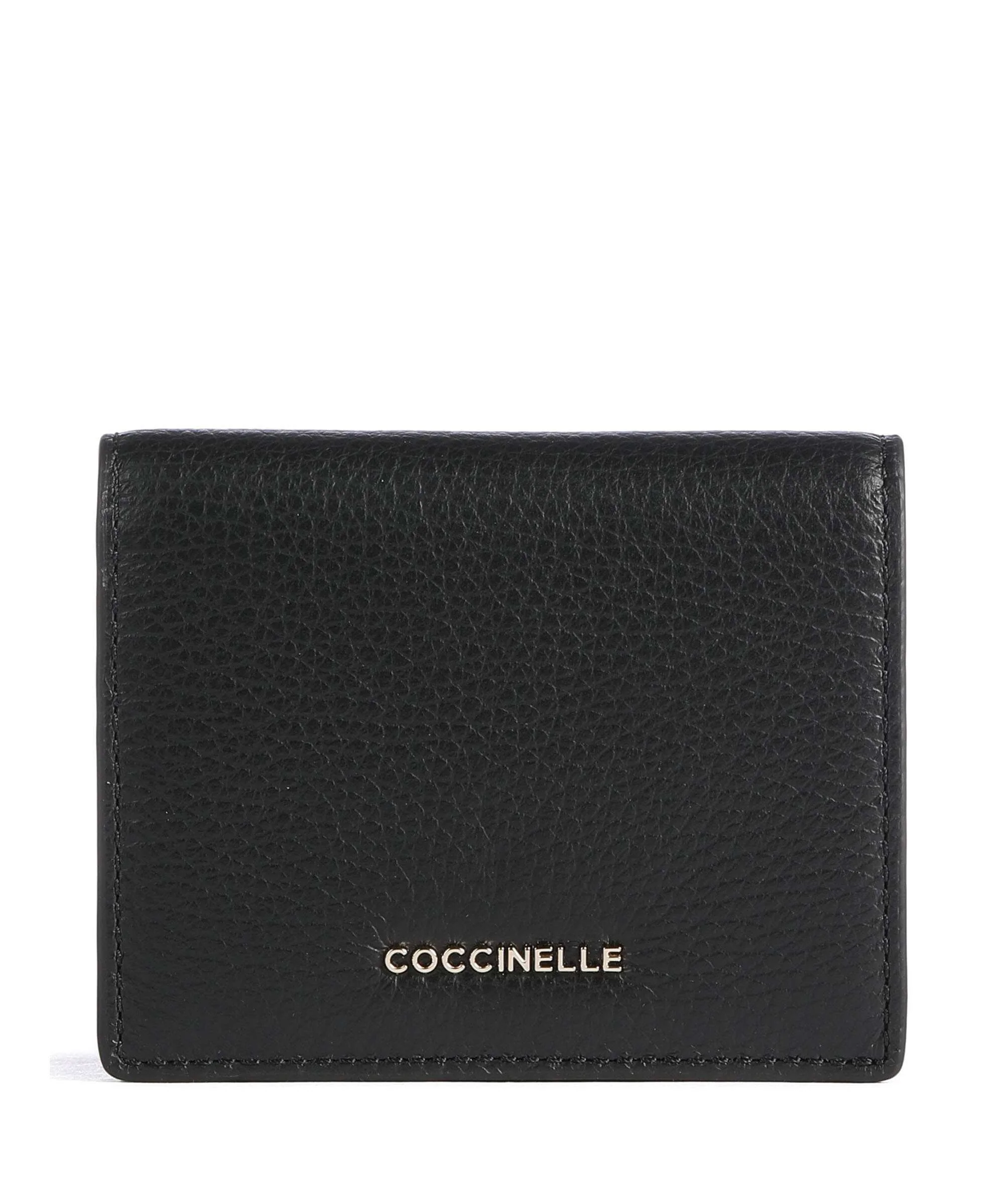 Coccinelle Metallic Soft Wallet noir