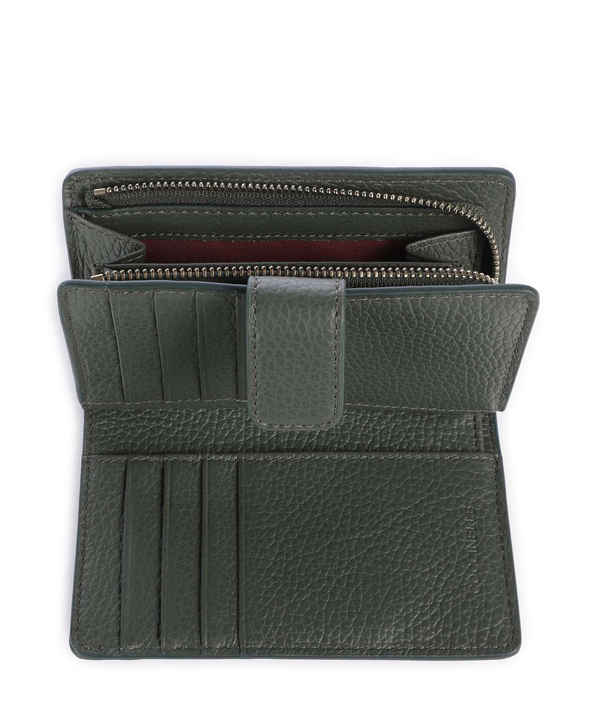 Coccinelle Metallic Soft Wallet alga - Image 2