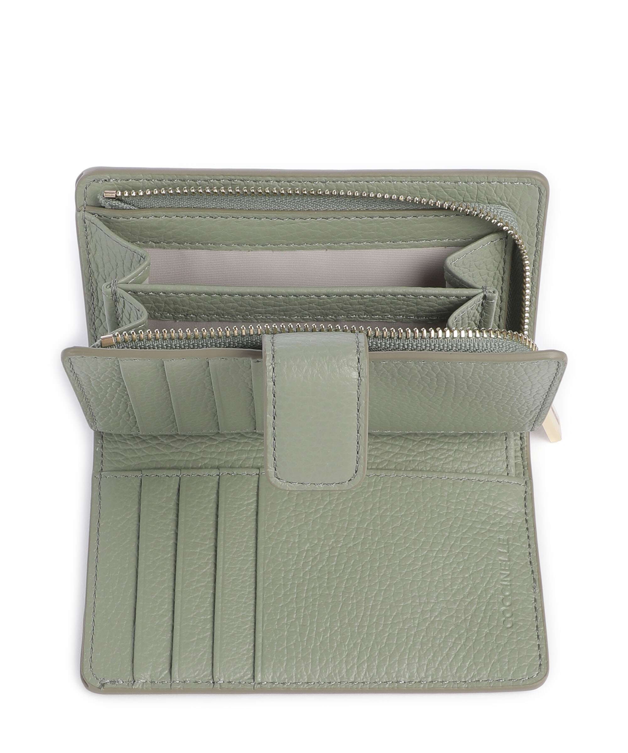 Coccinelle Metallic Soft Wallet greenery - Image 2