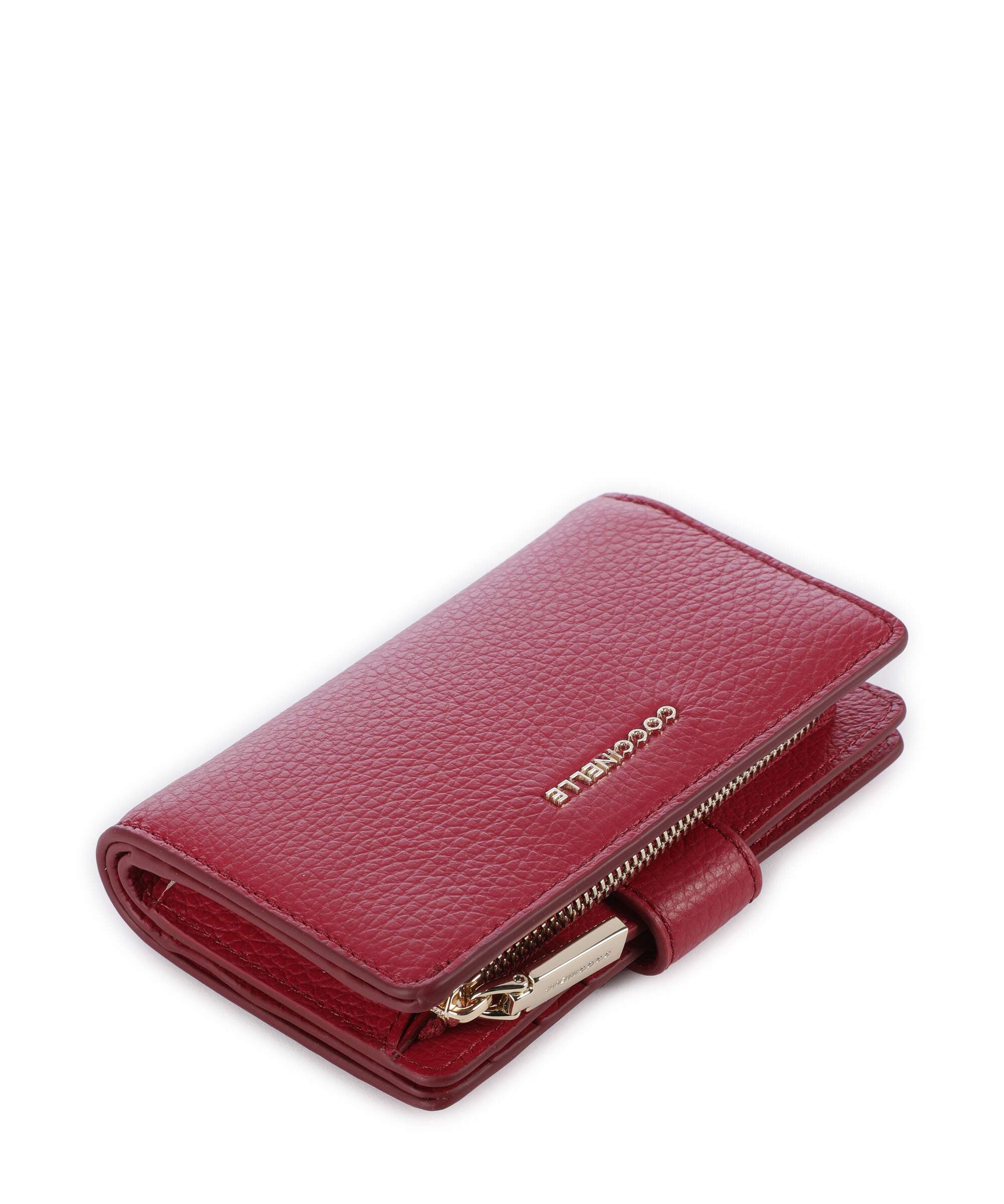 Coccinelle Metallic Soft Wallet sangria - Image 4
