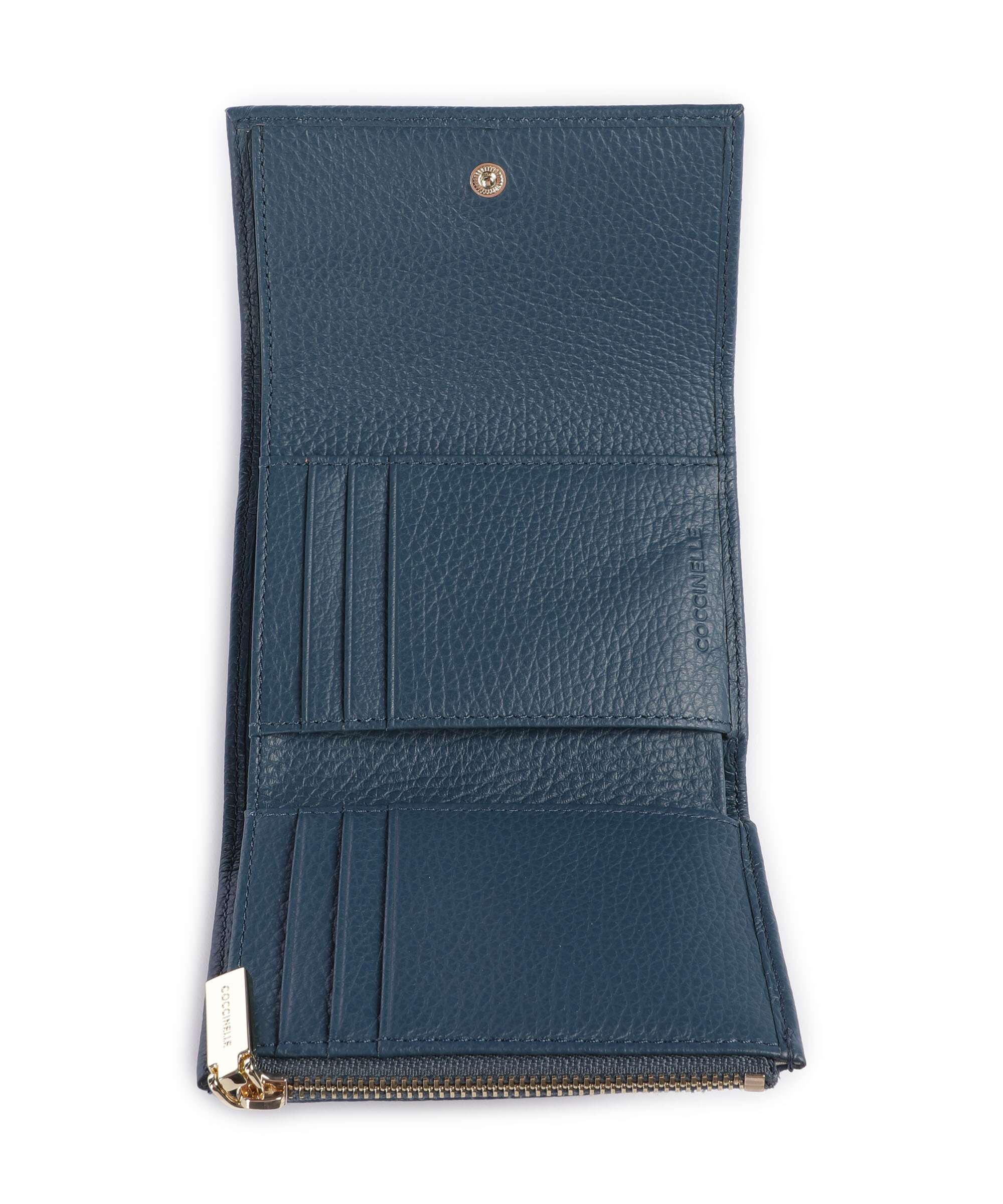 Coccinelle Metallic Soft Wallet deep blue - Image 2