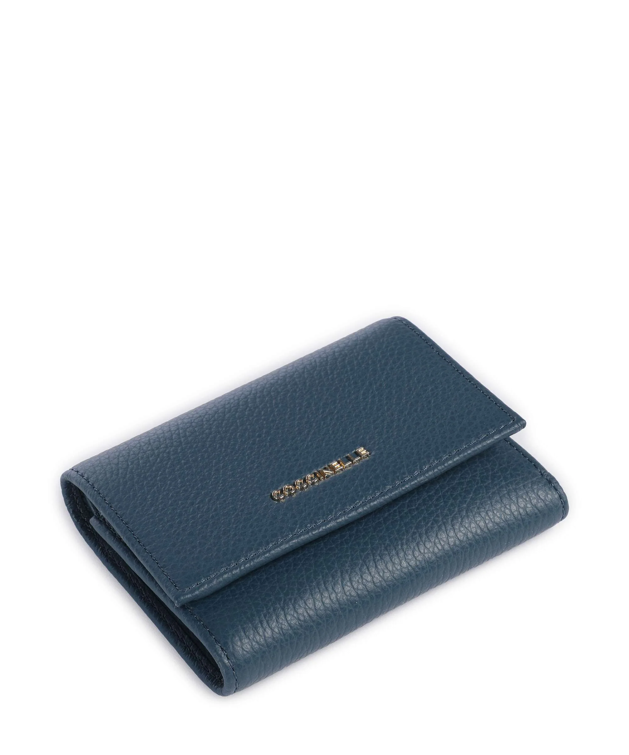 Coccinelle Metallic Soft Wallet deep blue - Image 4