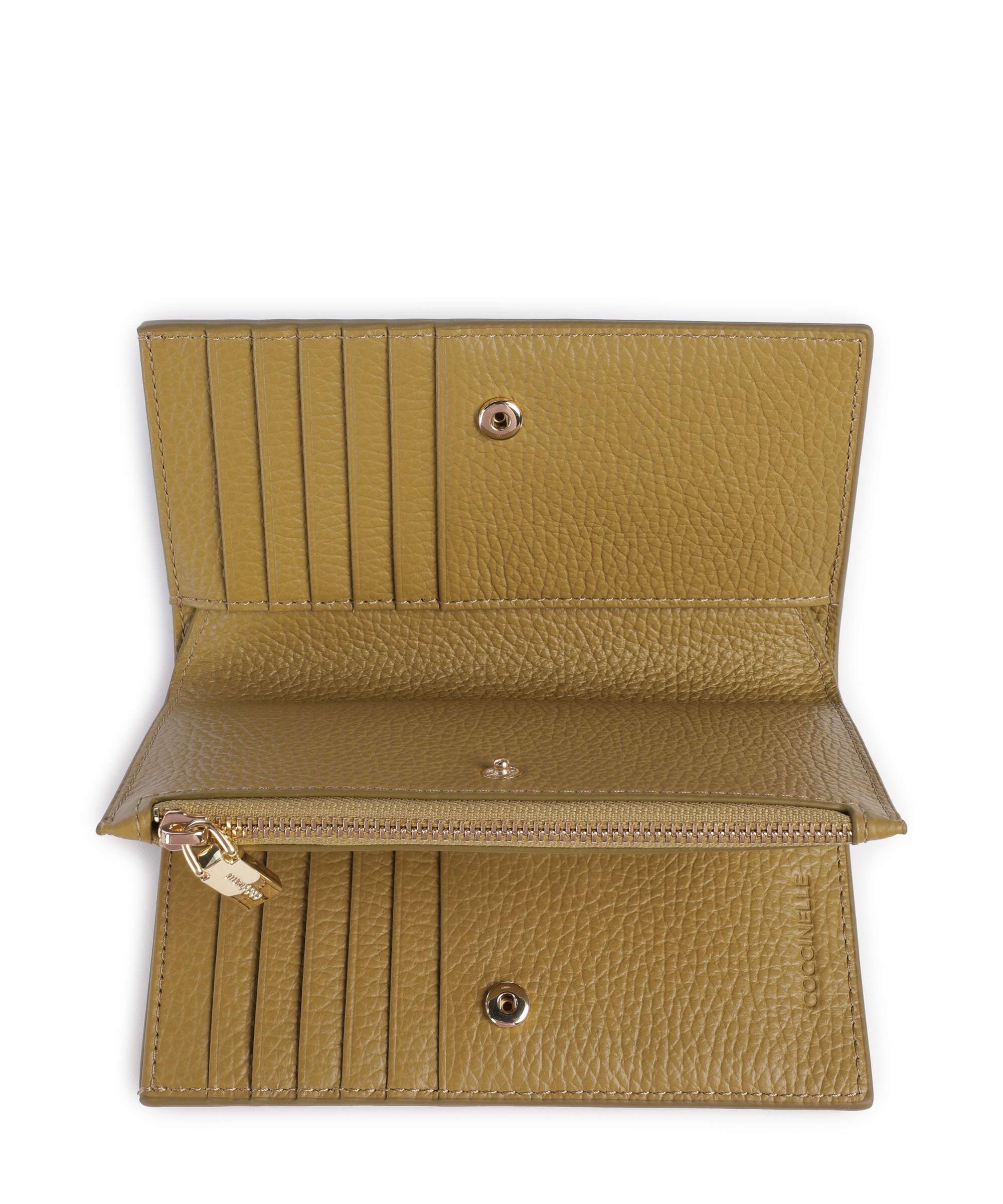 Coccinelle Metallic Soft Wallet seagrass - Image 2