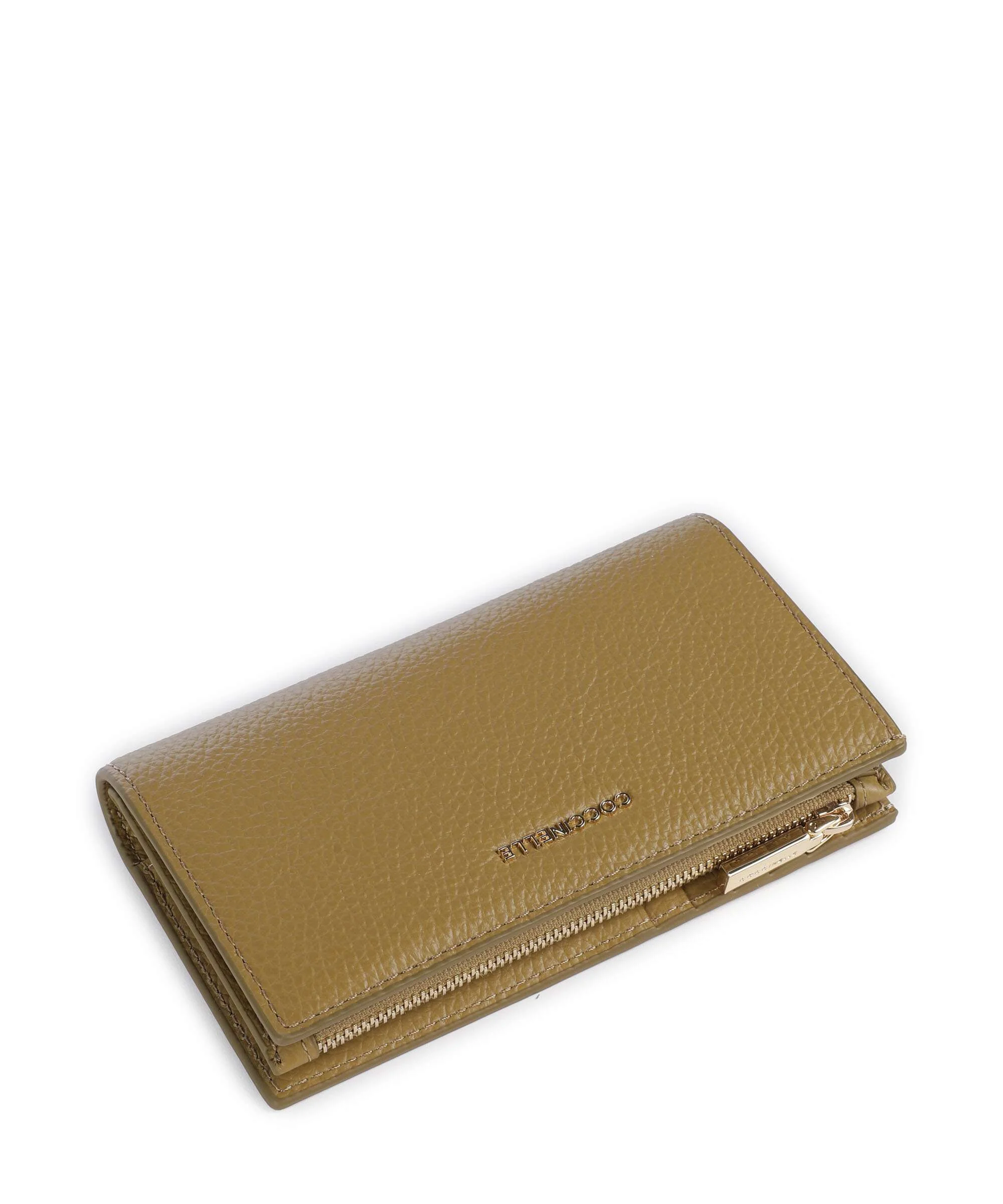 Coccinelle Metallic Soft Wallet seagrass - Image 4