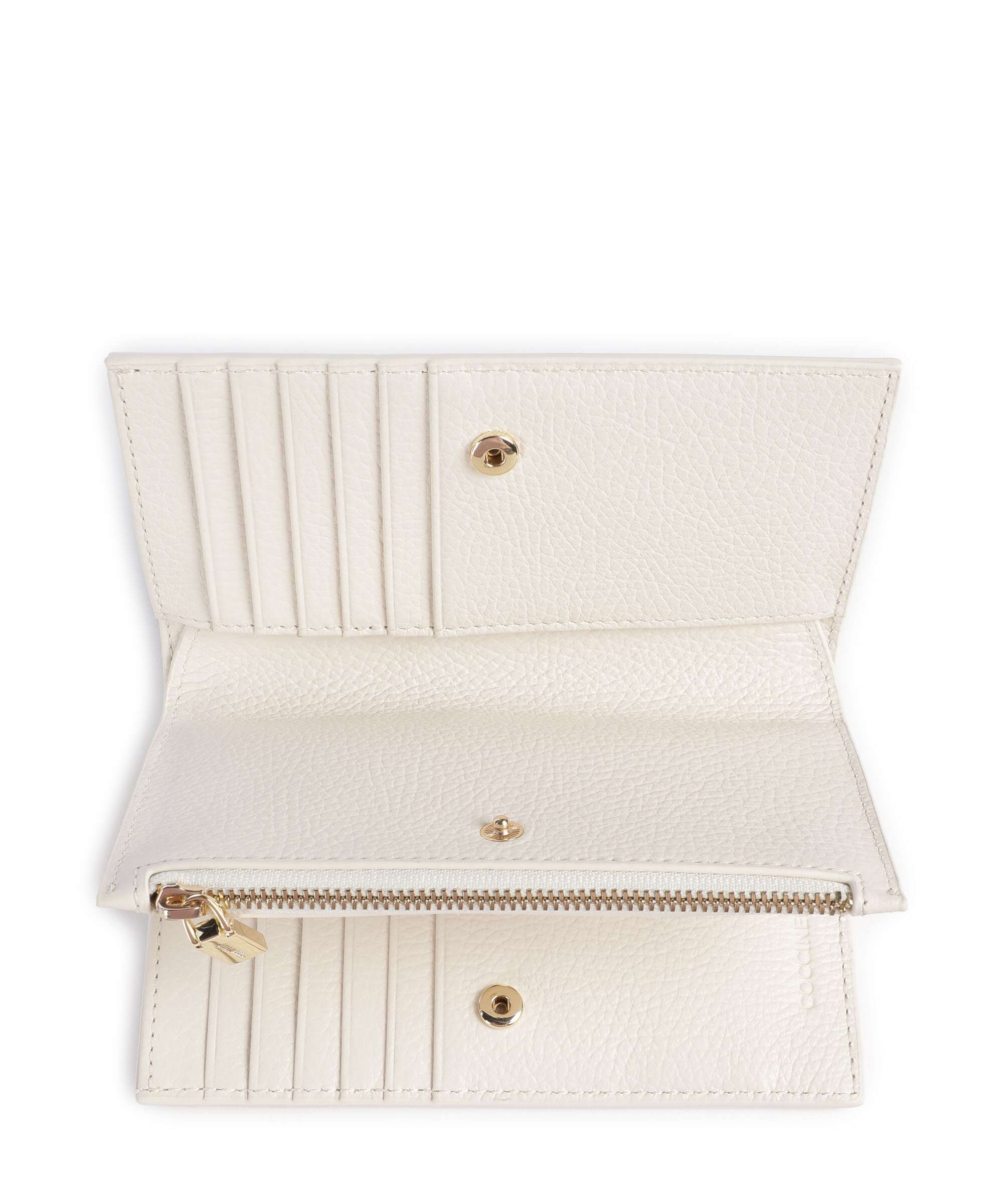 Coccinelle Metallic Soft Wallet pearl - Image 2