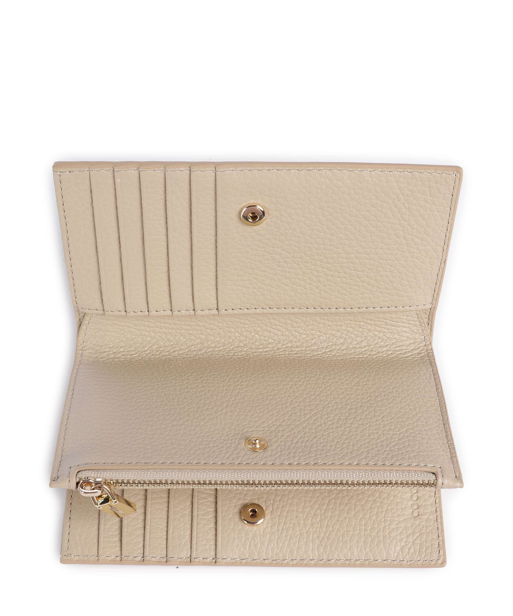 Coccinelle Metallic Soft Wallet sandshell - Image 2
