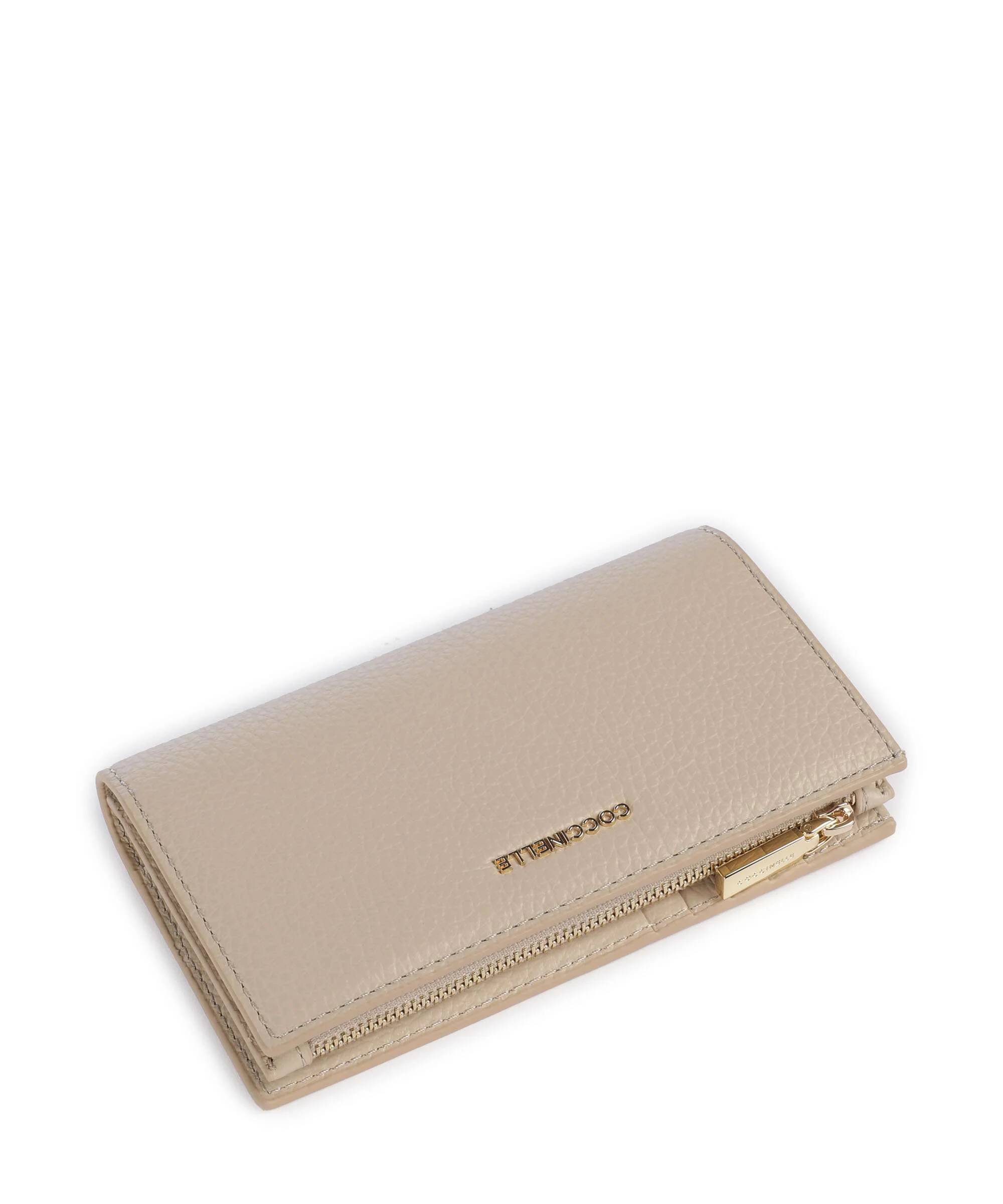 Coccinelle Metallic Soft Wallet sandshell - Image 4