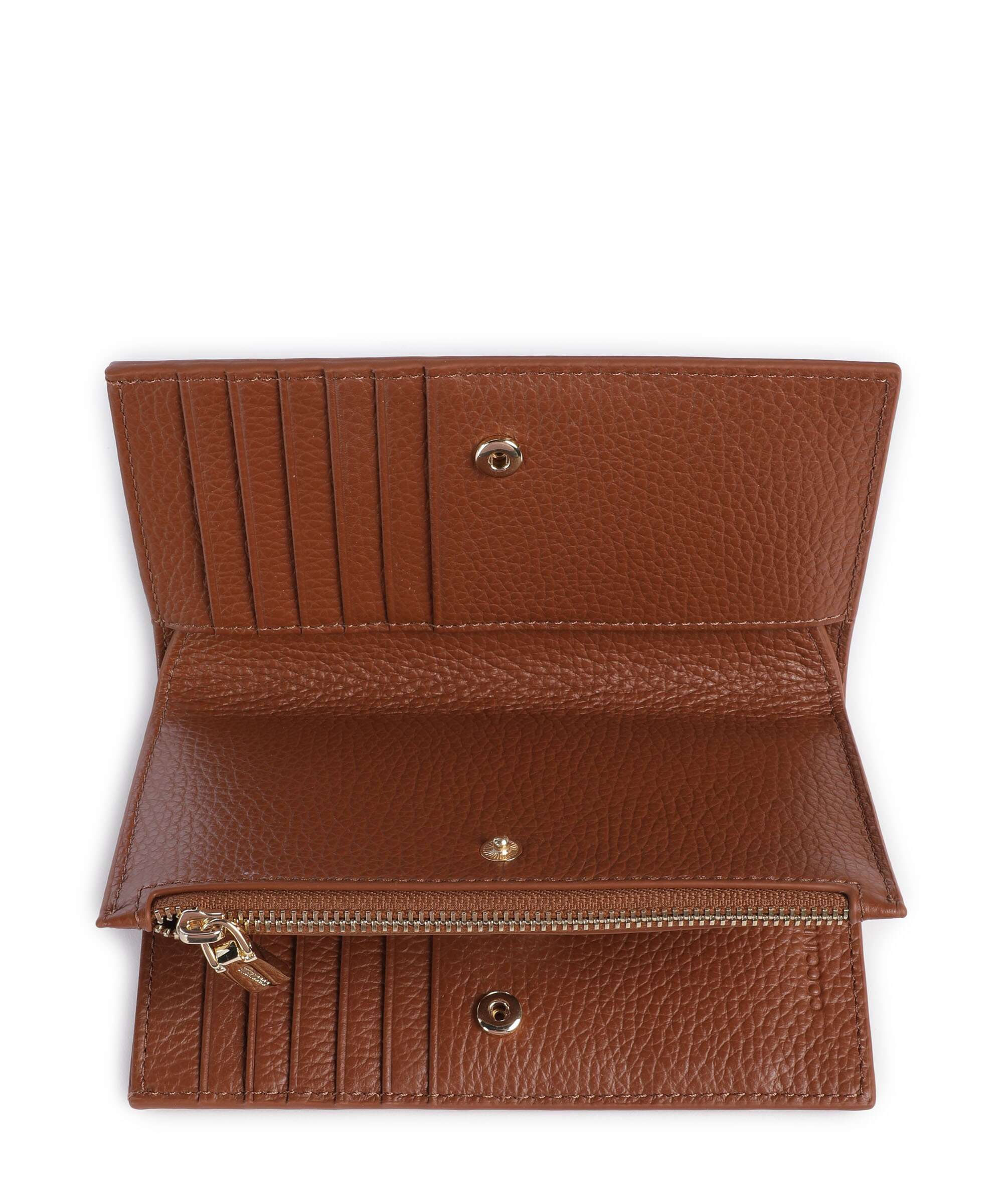 Coccinelle Metallic Soft Wallet cognac - Image 2