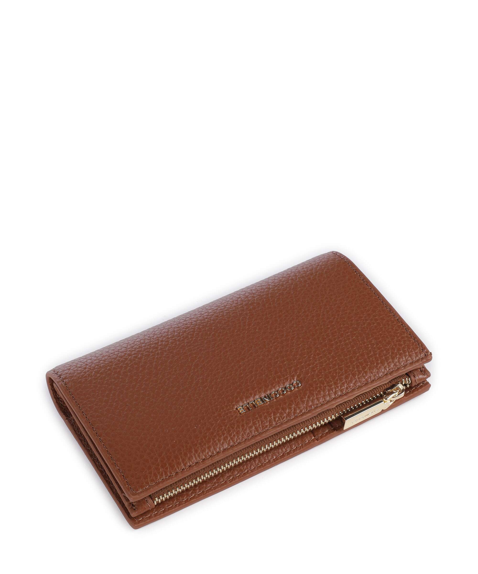 Coccinelle Metallic Soft Wallet cognac - Image 4