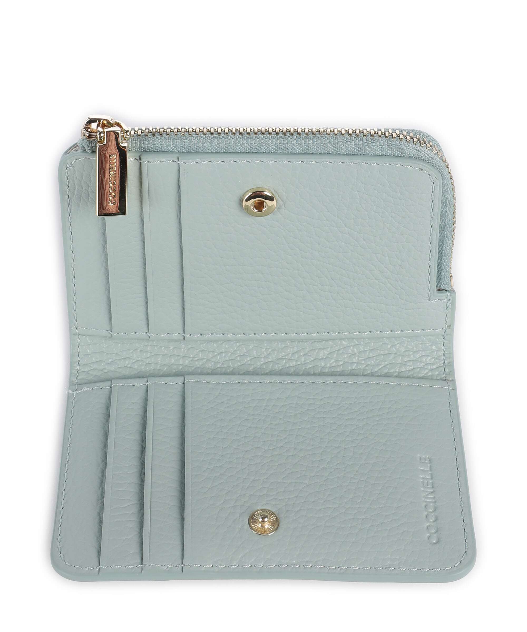 Coccinelle Metallic Soft Wallet aquamarine - Image 2