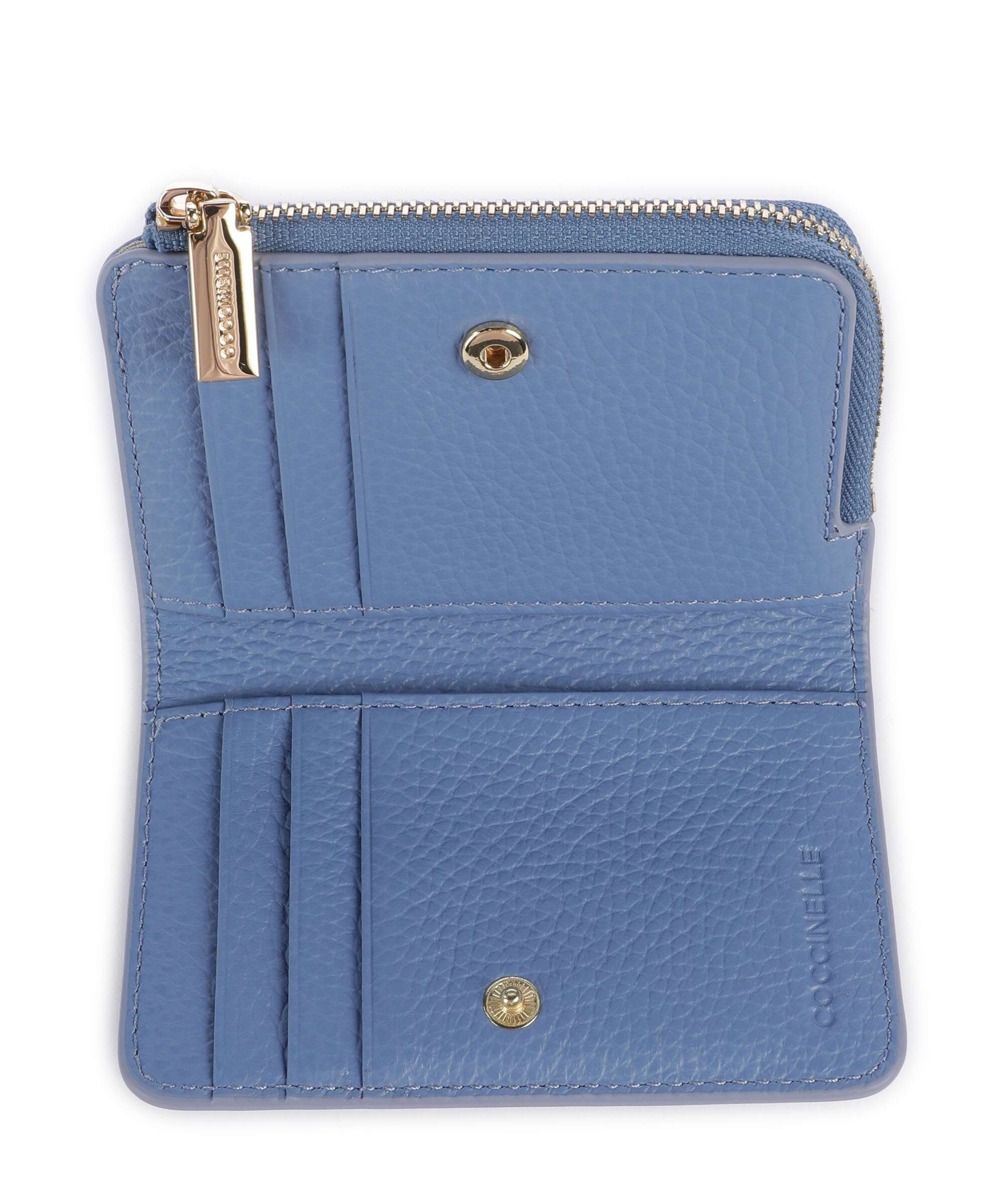 Coccinelle Metallic Soft Wallet azul - Image 2