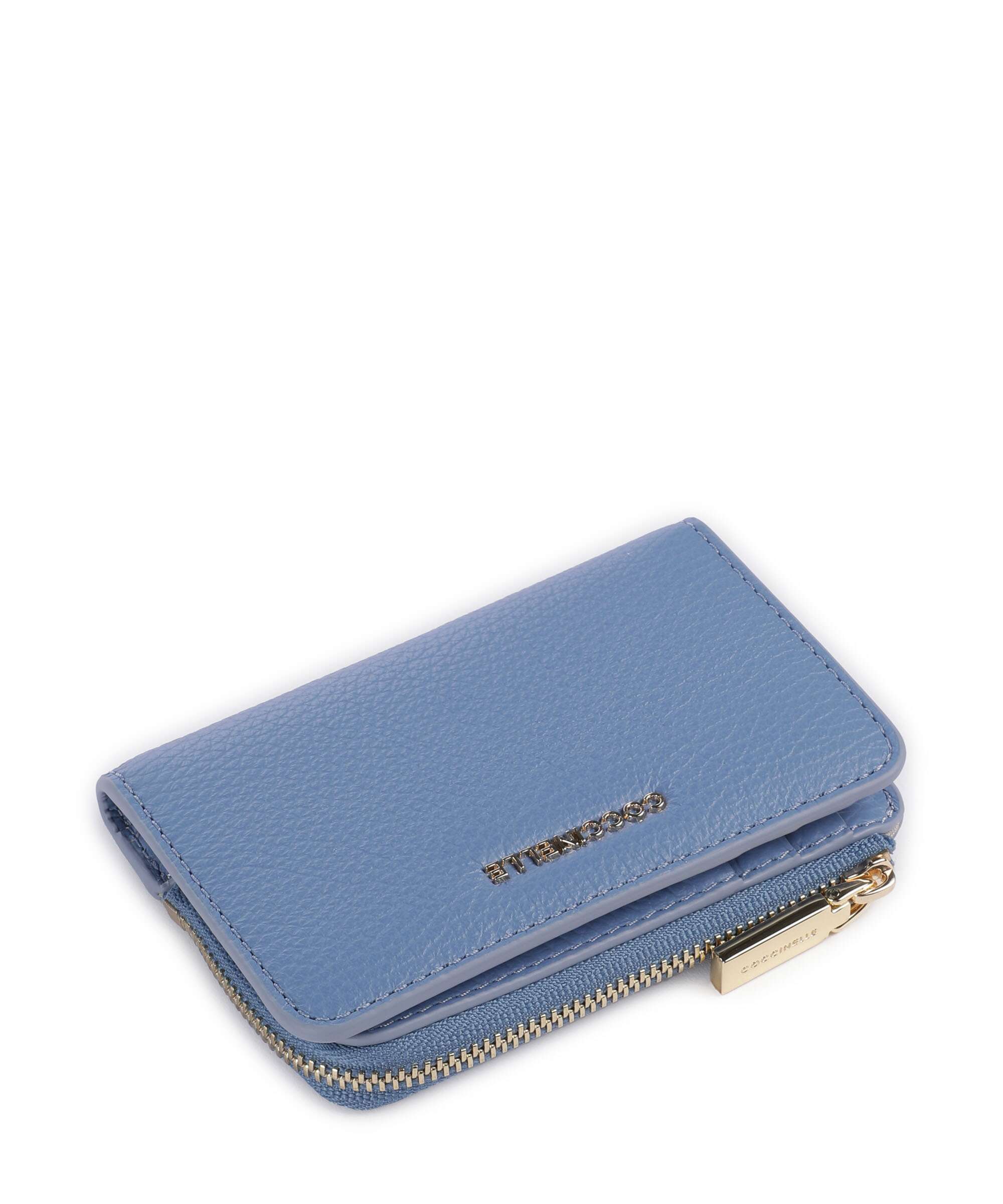 Coccinelle Metallic Soft Wallet azul - Image 4