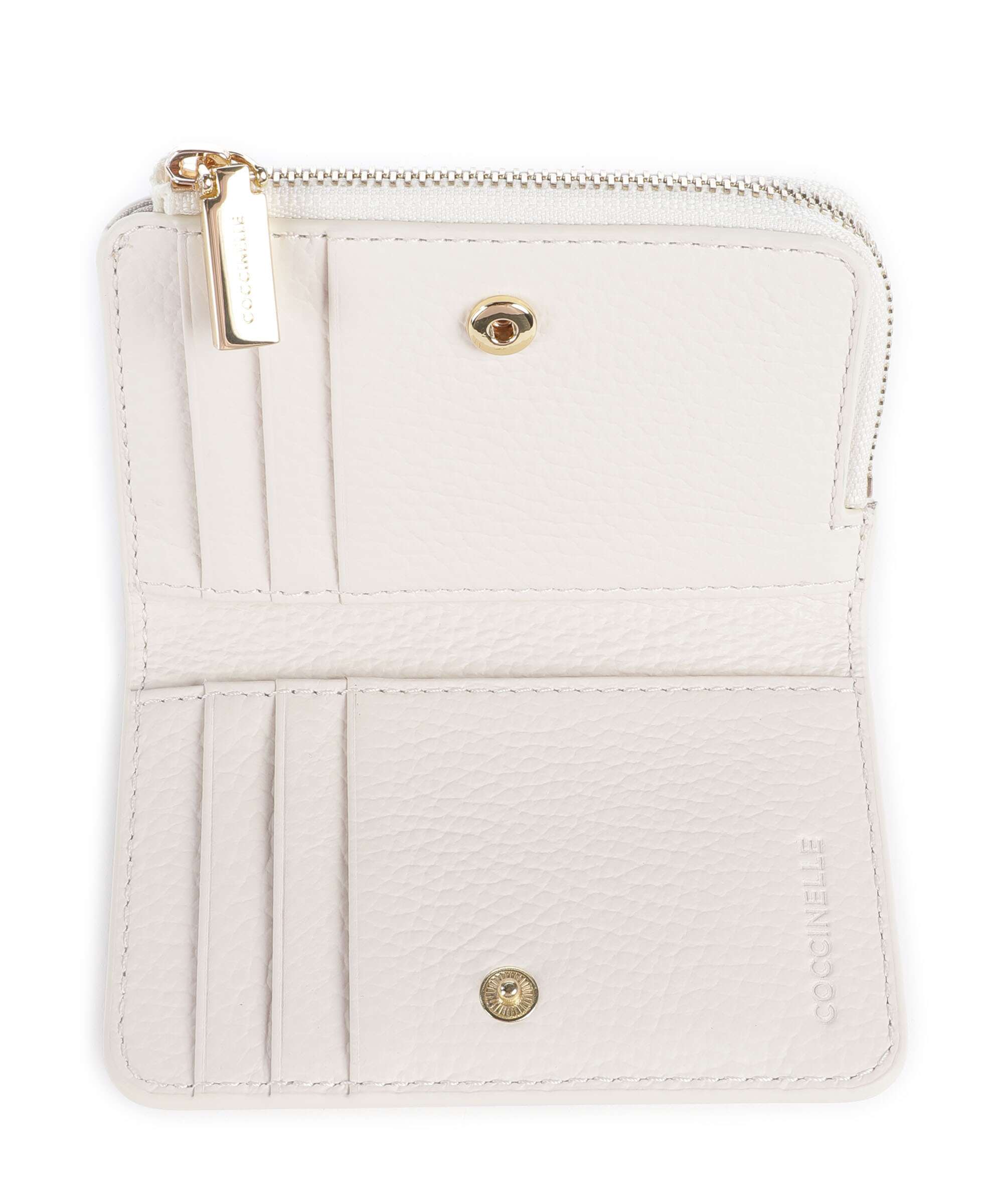Coccinelle Metallic Soft Wallet blanco - Image 2