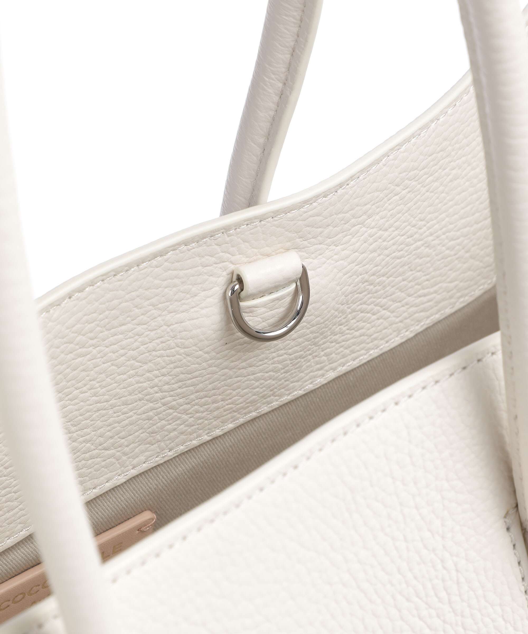 Coccinelle Myrtha Maxi Logo Tote bag blanco - Image 4