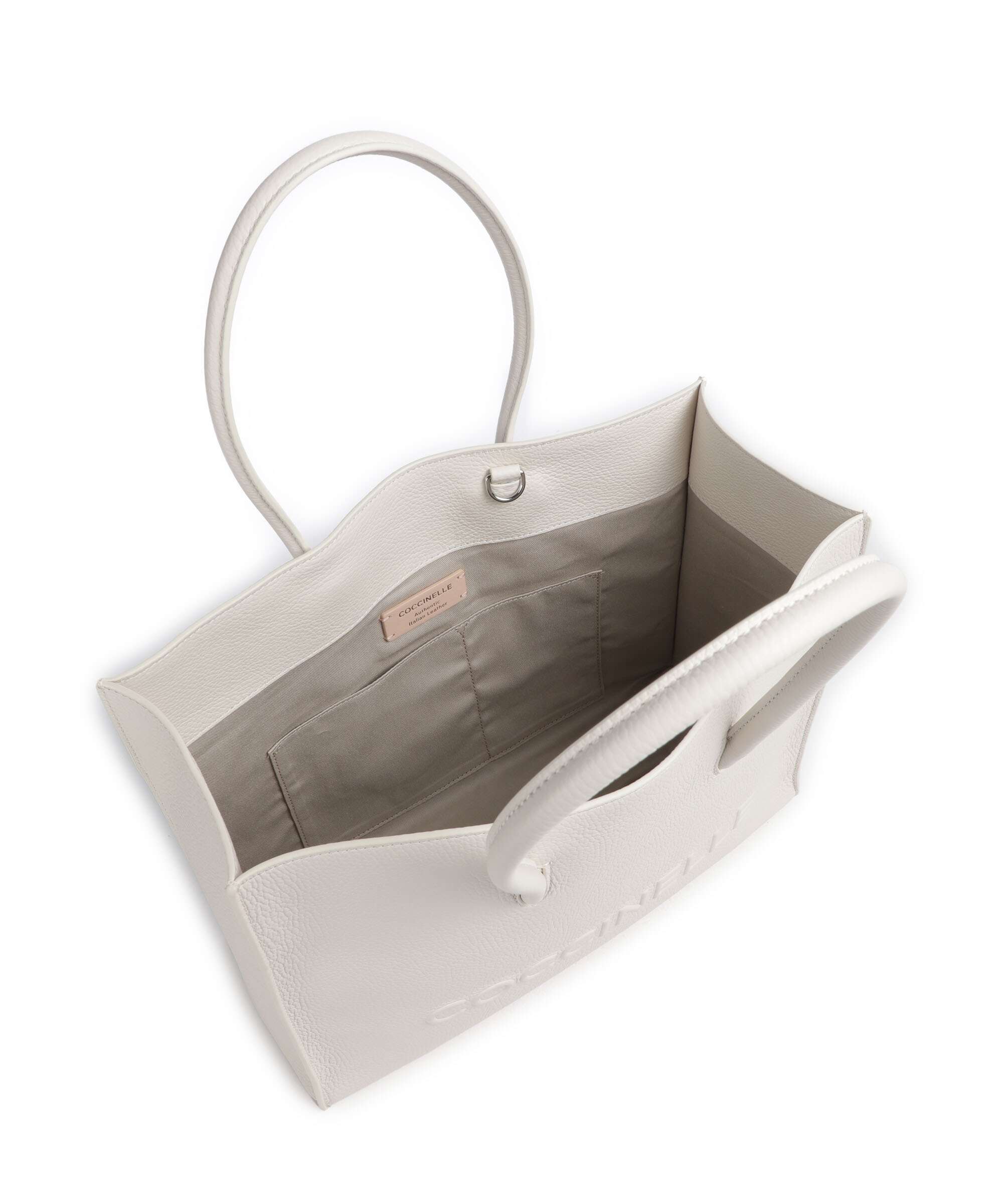 Coccinelle Myrtha Maxi Logo Tote bag blanco - Image 6