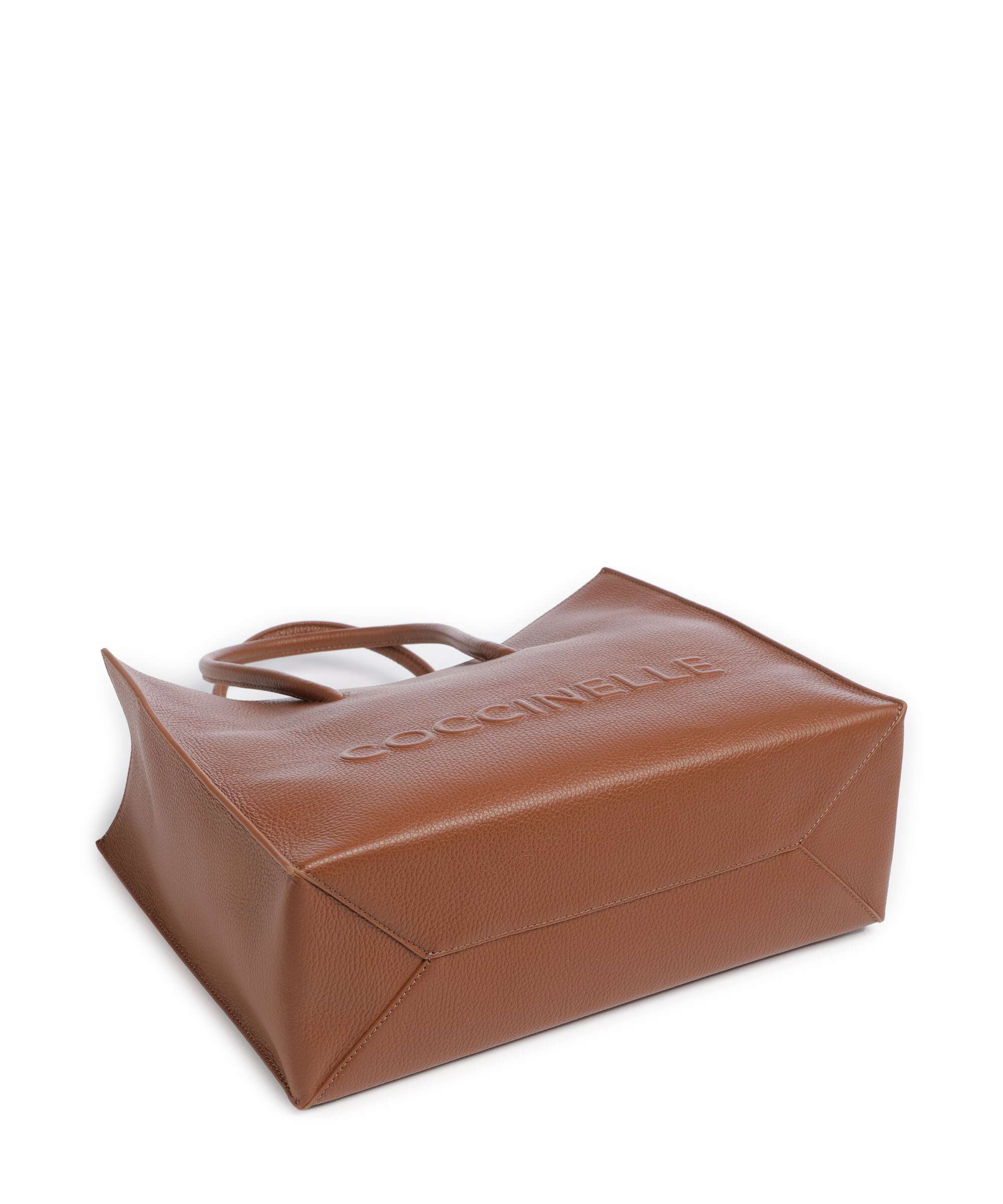 Coccinelle Myrtha Maxi Logo Tote bag cognac - Image 5