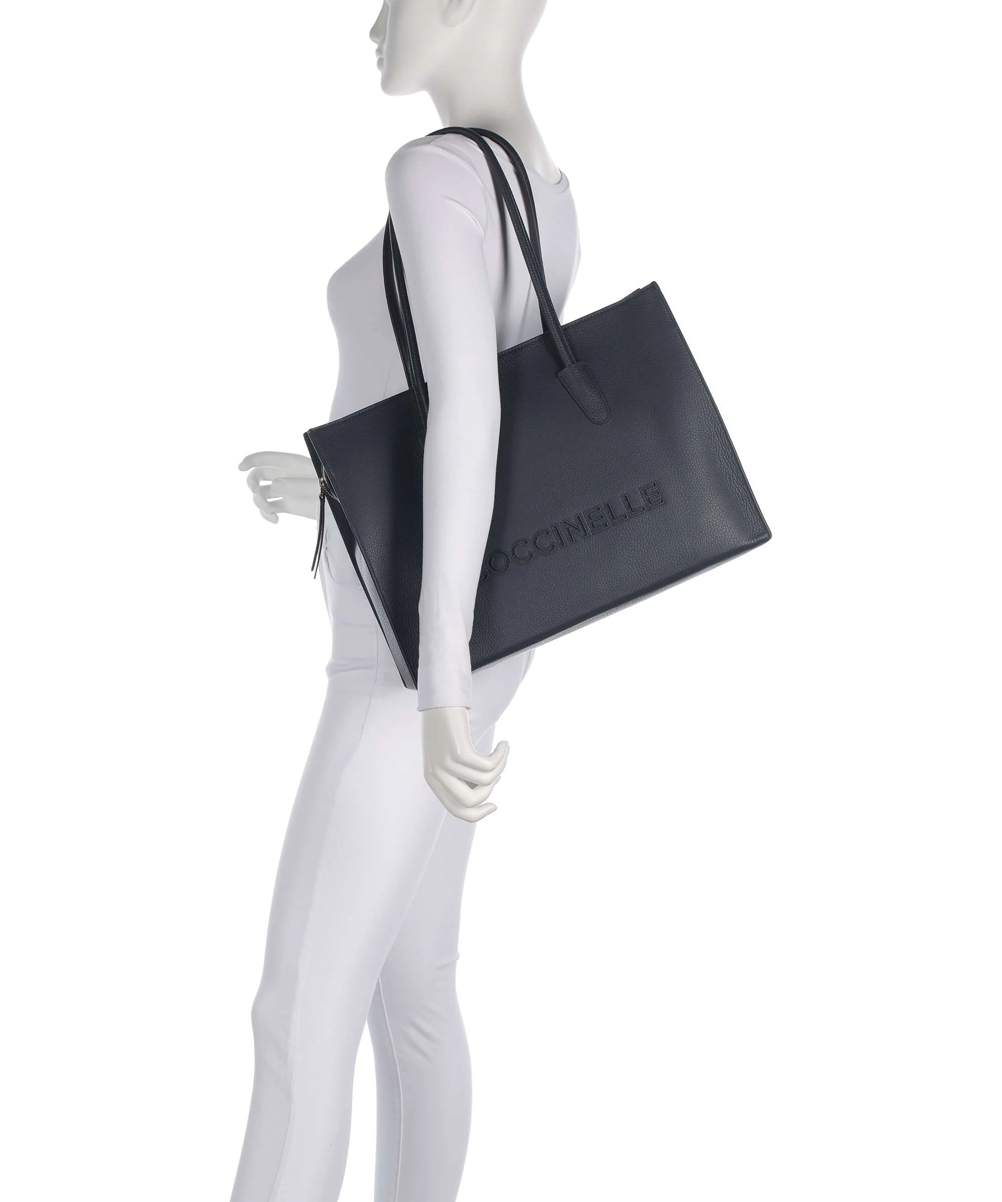 Coccinelle Myrtha Tote bag midnight blue - Image 3