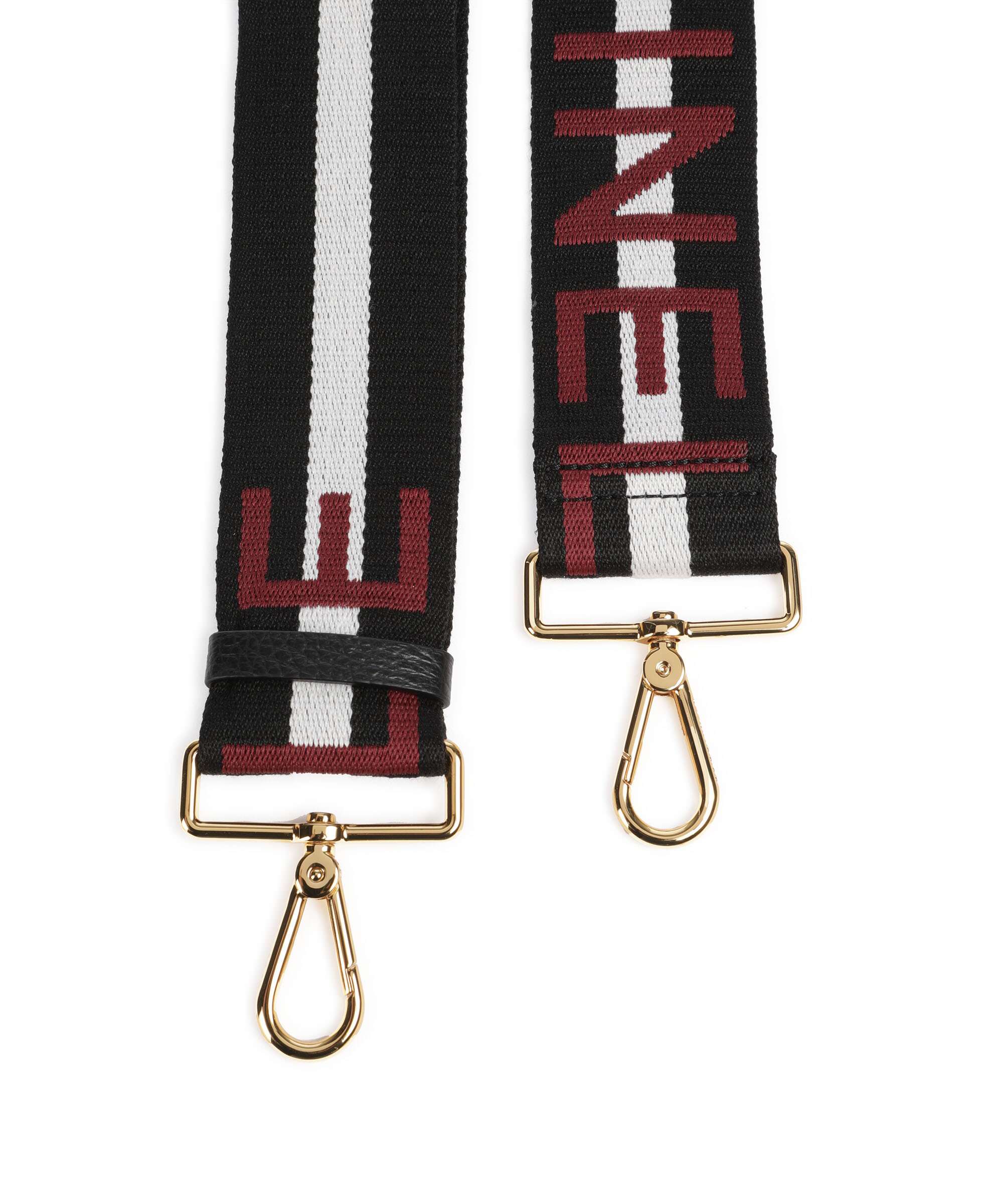 Coccinelle Nastro Signature Bag strap multicolour/noir - Image 2