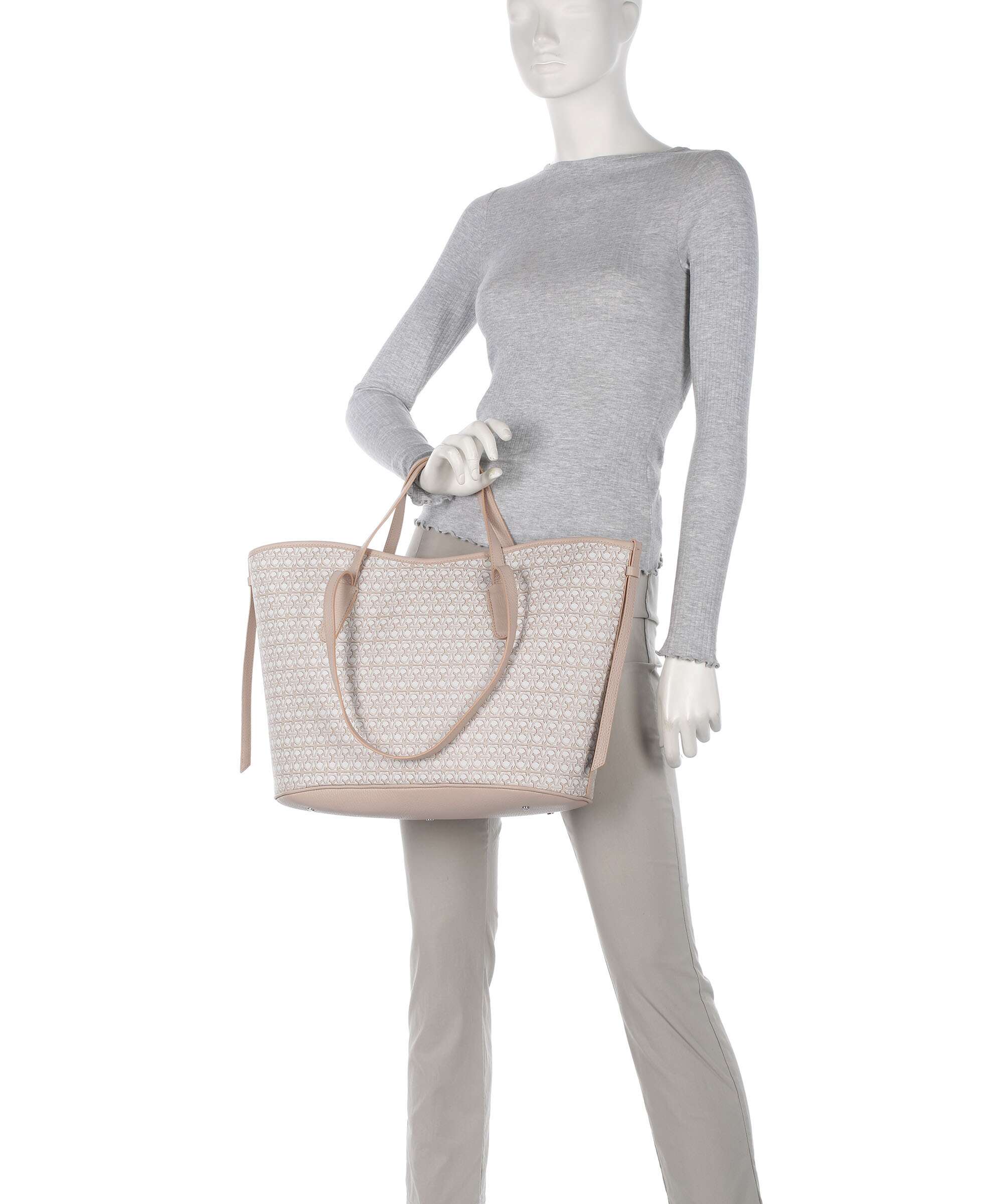 Coccinelle Never Without Bag Monogram Tote bag multicolour/blanco/rosette - Image 3