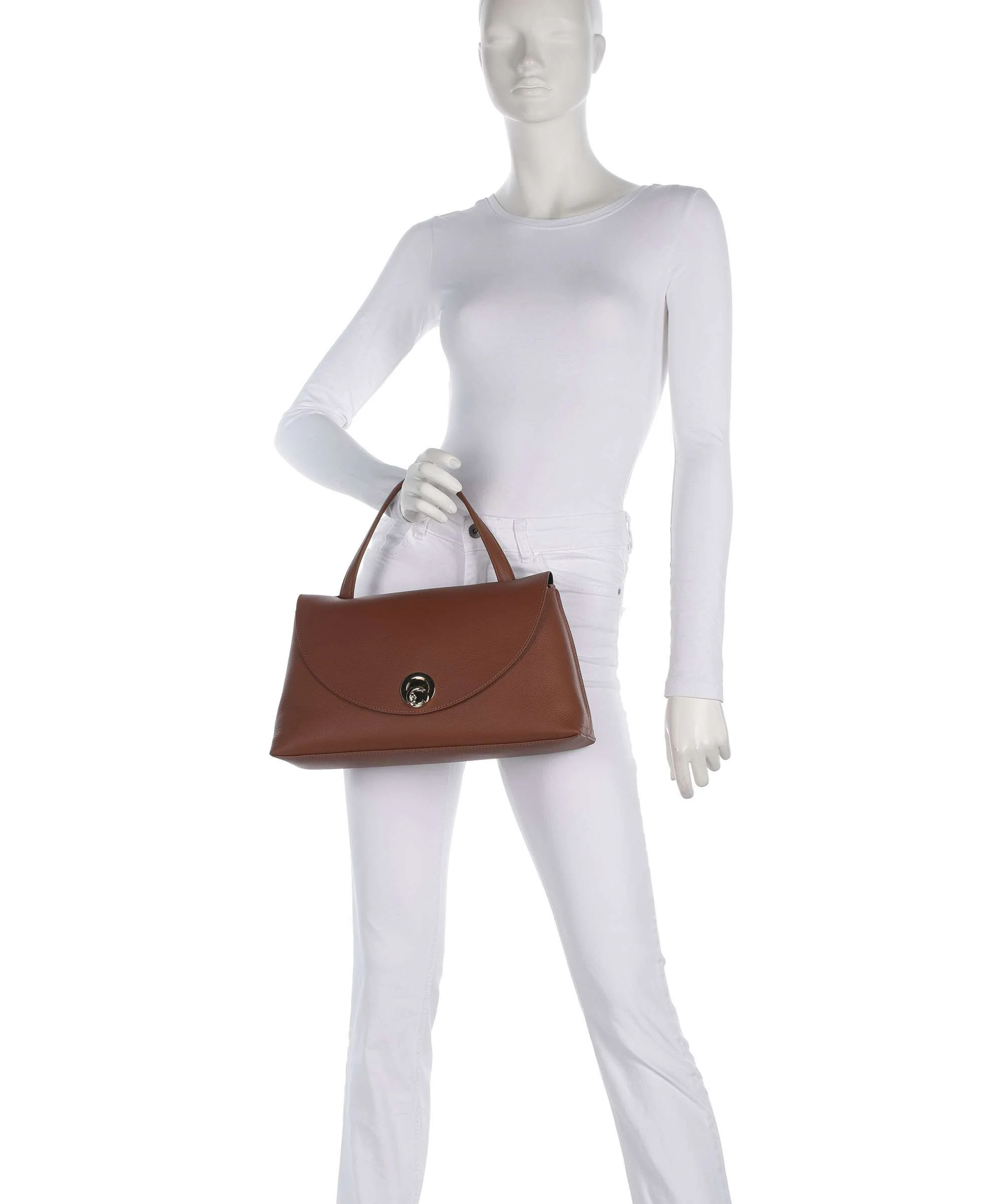 Coccinelle Nikla Handbag cognac/noir - Image 3