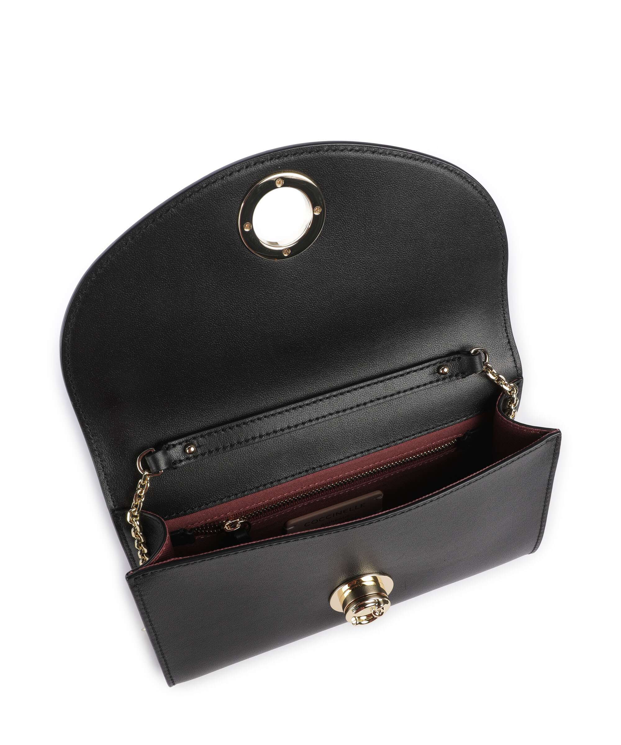 Coccinelle Nikla Smooth Crossbody bag noir - Image 4