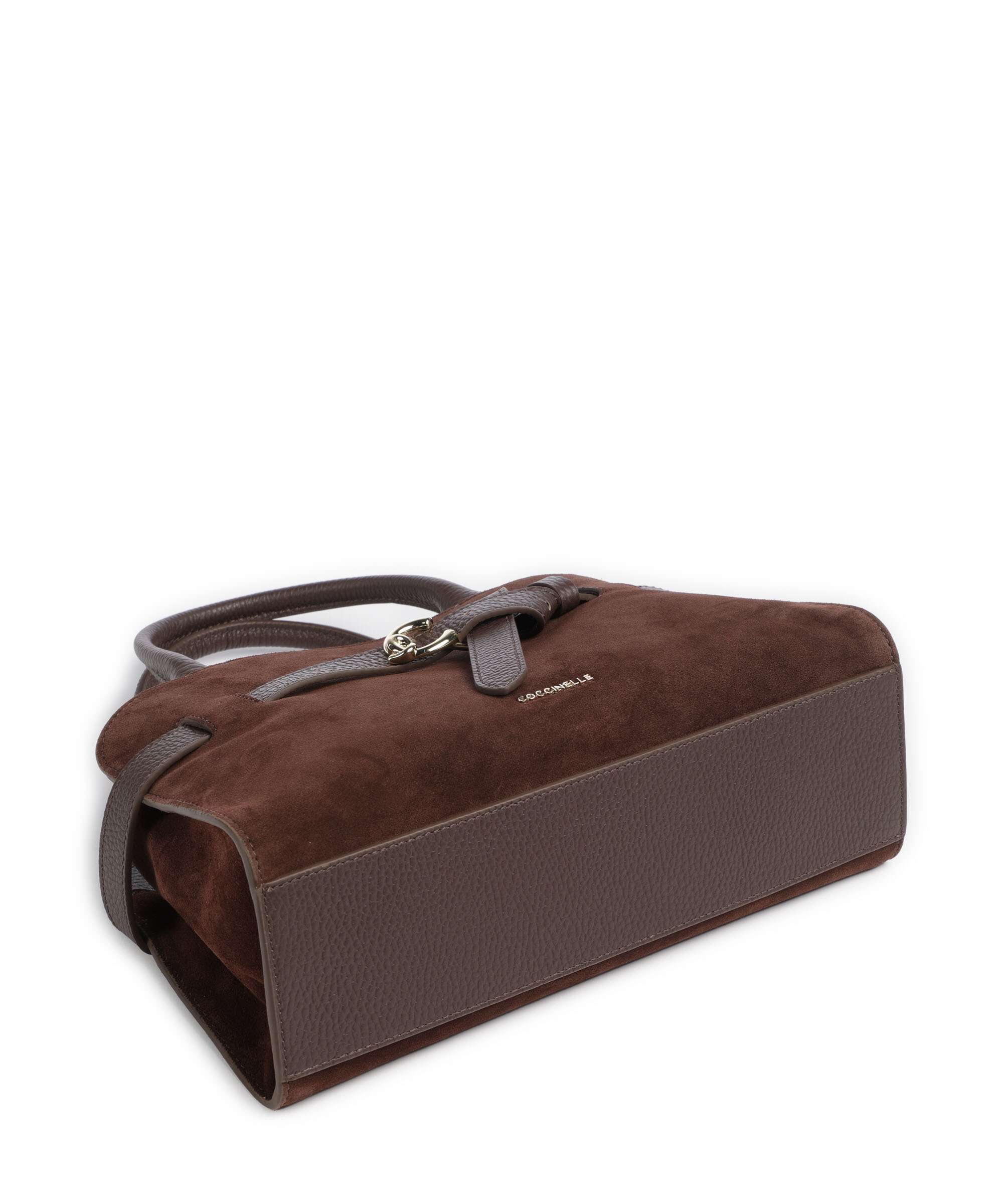 Coccinelle Sabine Suede Handbag brunette - Image 5