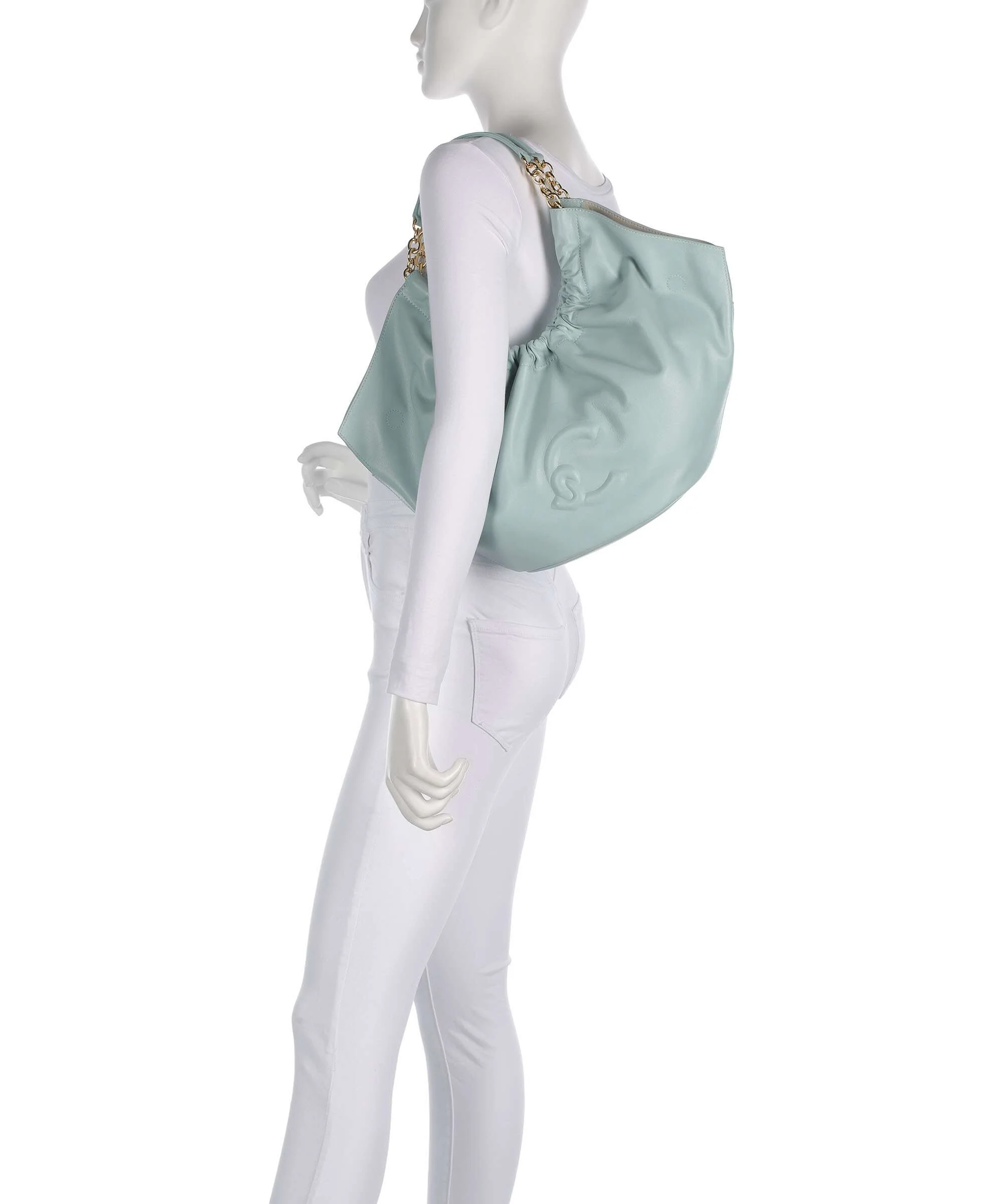 Coccinelle Smash Bucket bag aquamarine - Image 3
