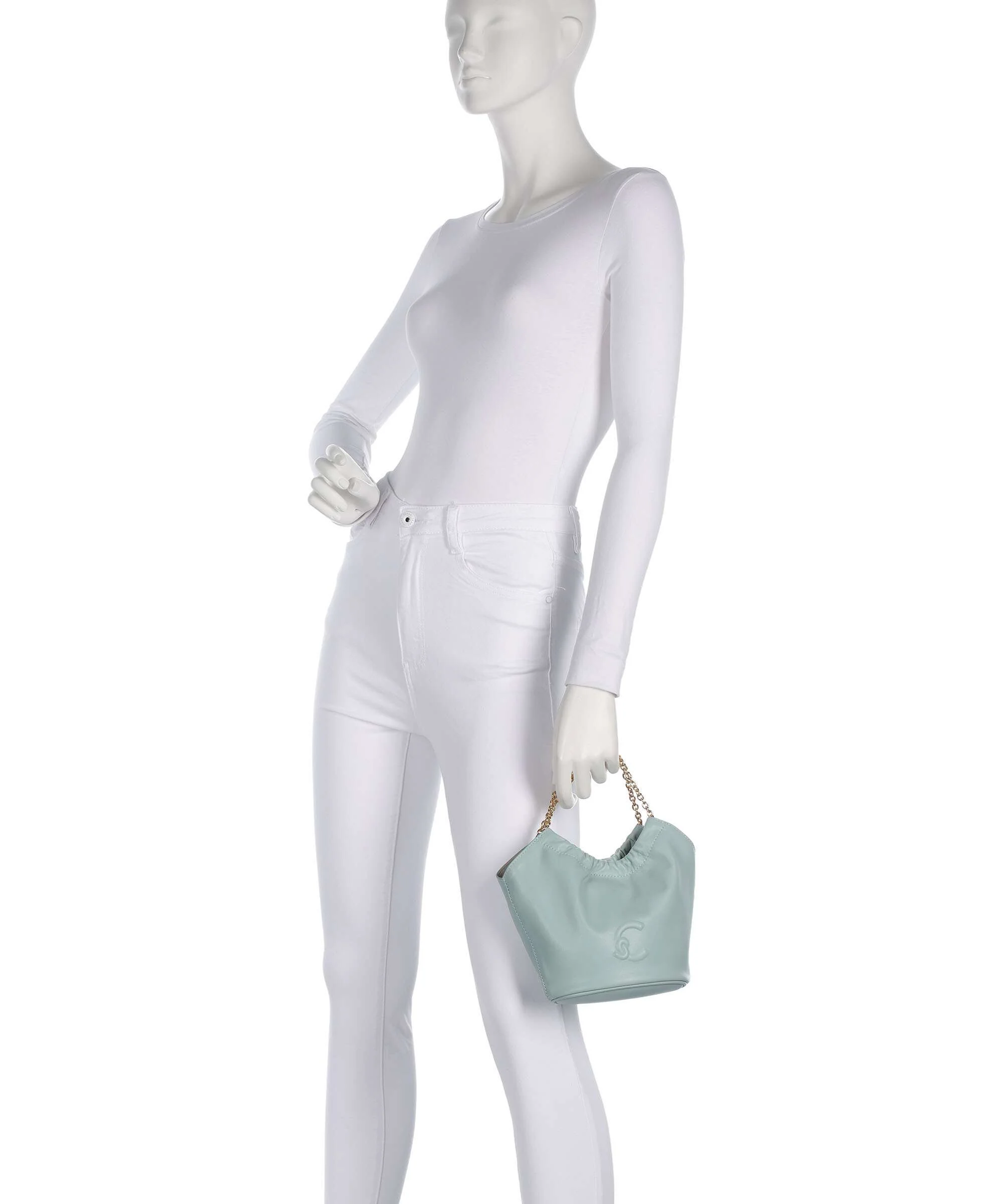 Coccinelle Smash Bucket bag aquamarine - Image 3