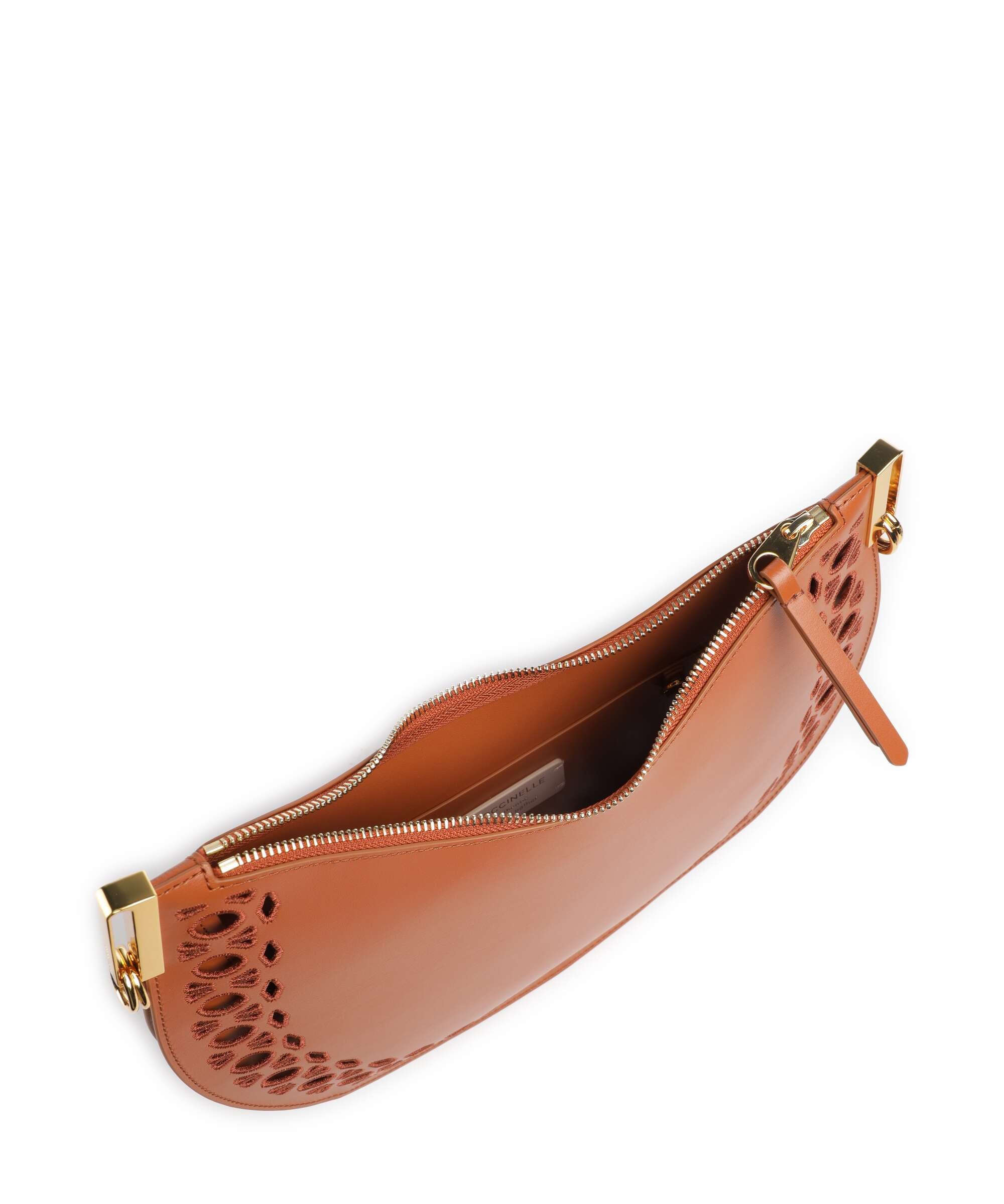 Coccinelle Sunup Monogram Sangallo Hobo bag crab - Image 5