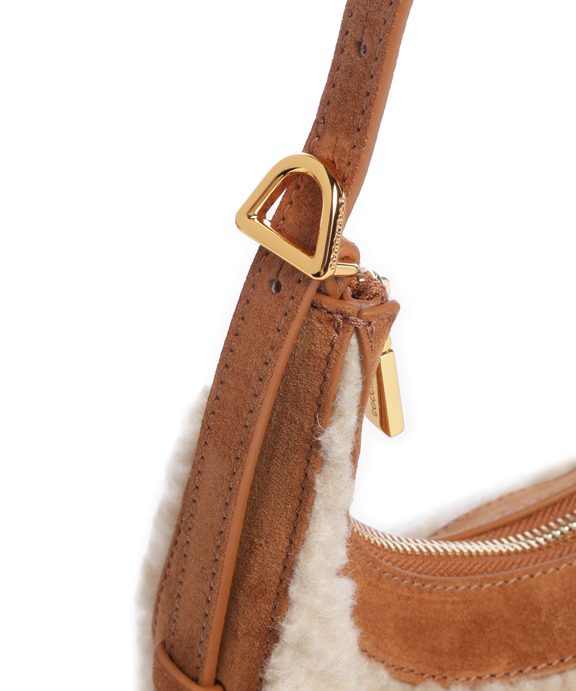 Coccinelle Whisper Hobo bag natural/cuir - Image 4