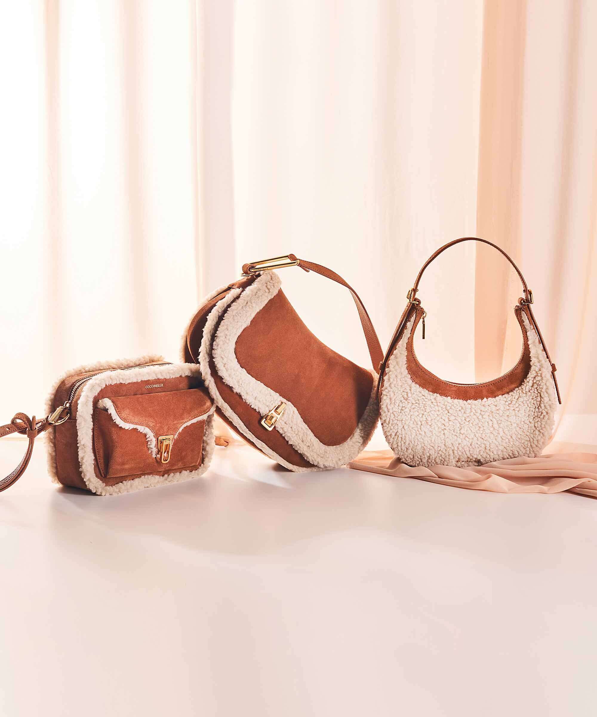 Coccinelle Whisper Hobo bag natural/cuir - Image 7
