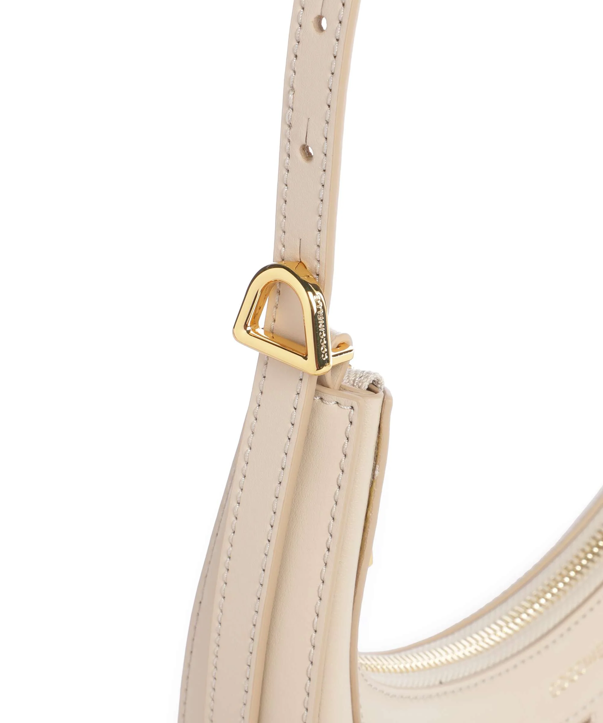 Coccinelle Whisper Monogram Sangallo Shoulder bag sandshell - Image 4