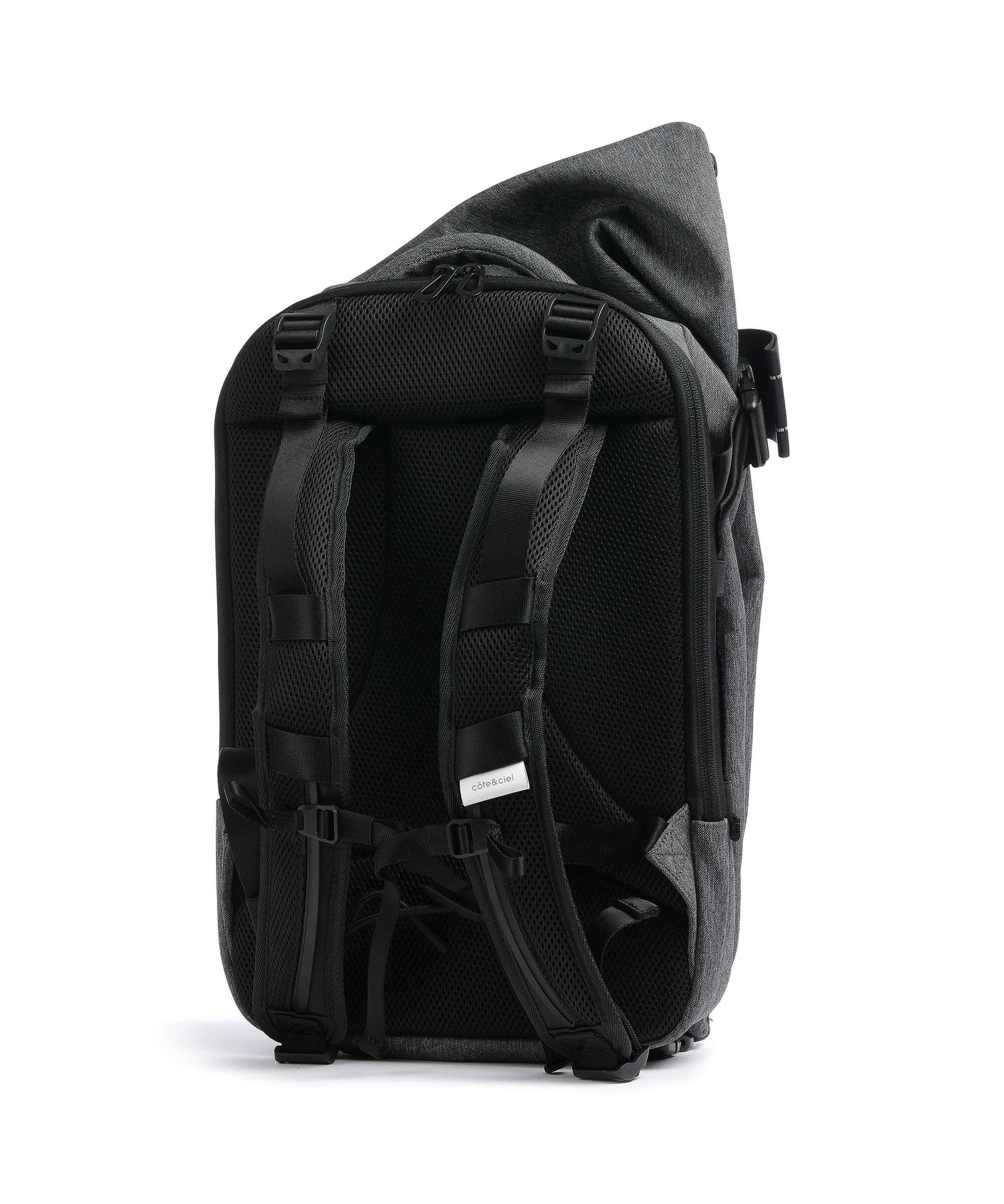 Côte&Ciel Isar Air Backpack black melange - Image 2