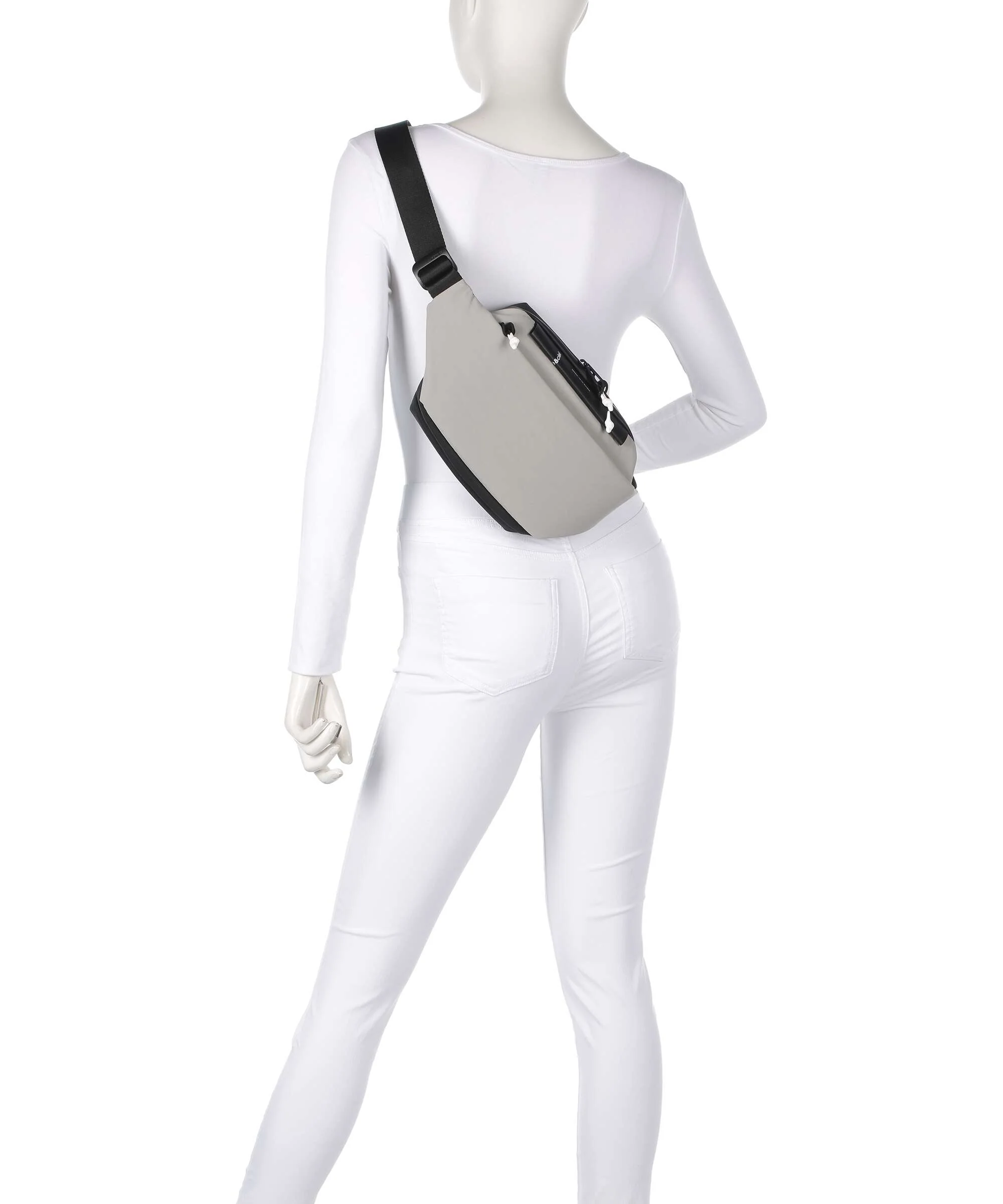 Côte&Ciel Isarau S Crossbody bag light grey - Image 4