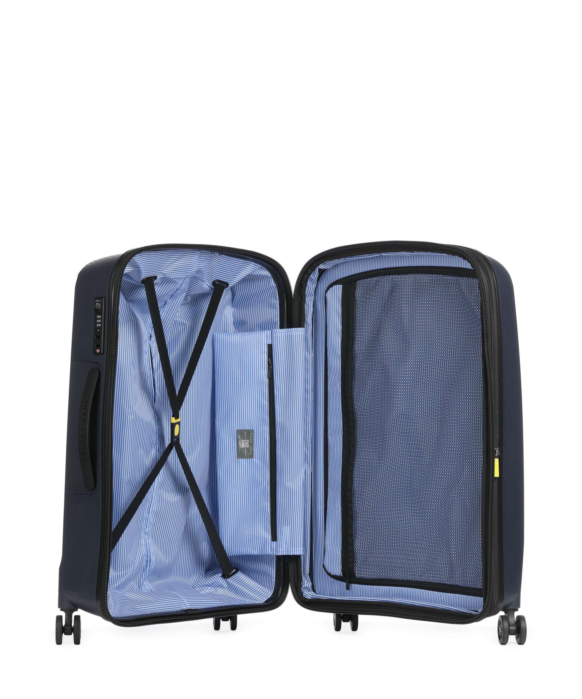 Delsey Paris Belmont Plus Spinner (4 wheels) blue - Image 6