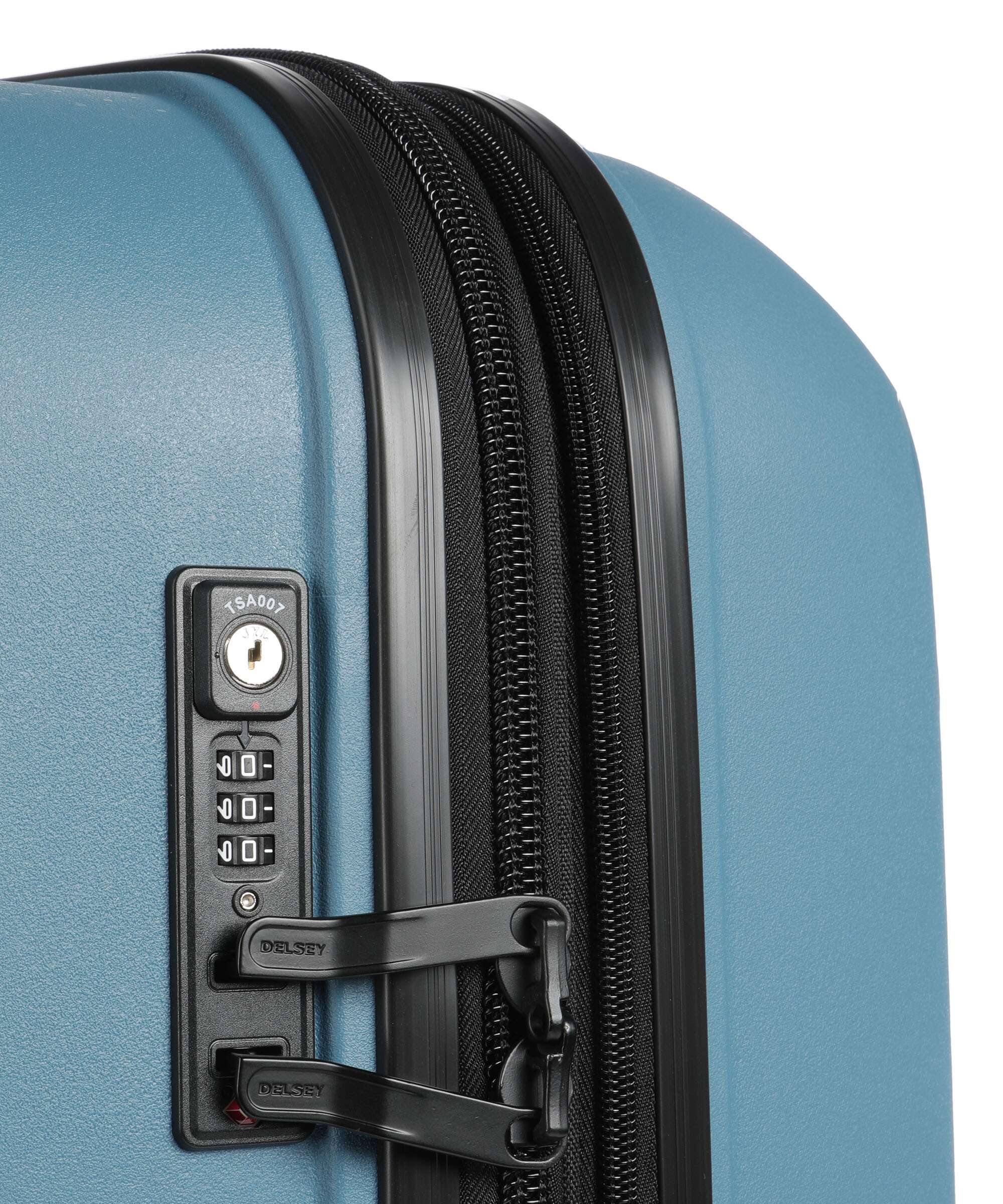 Delsey Paris Belmont Plus Spinner (4 wheels) zink blau - Image 3