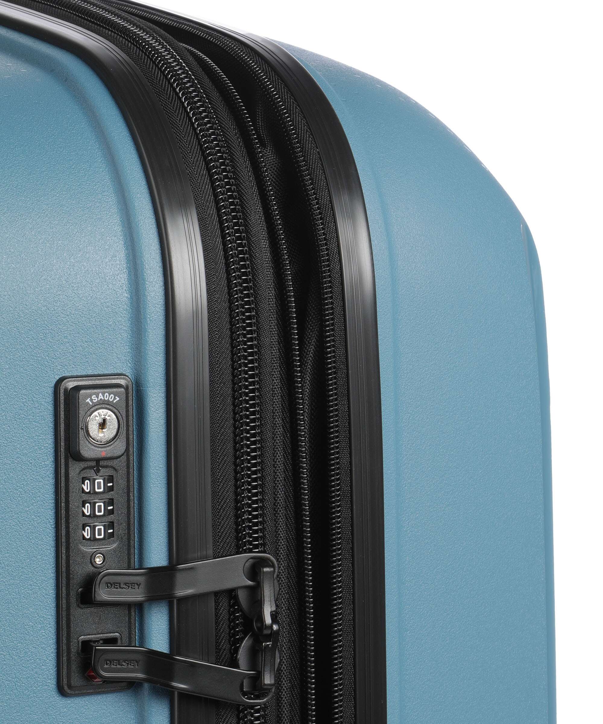 Delsey Paris Belmont Plus Spinner (4 wheels) zink blau - Image 4