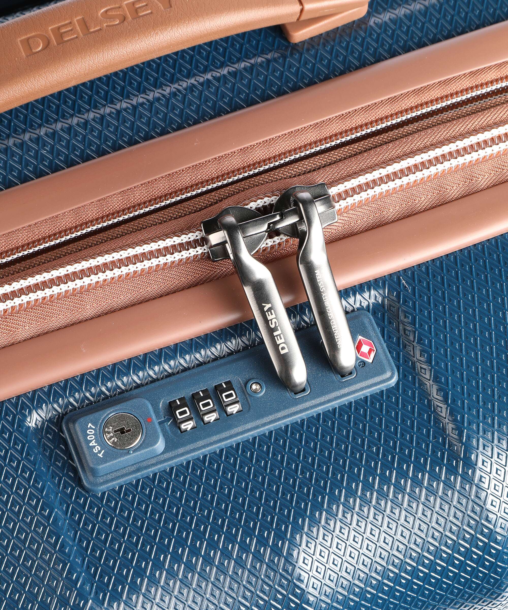 Delsey Paris Carrousel Spinner (4 wheels) marineblau - Image 3