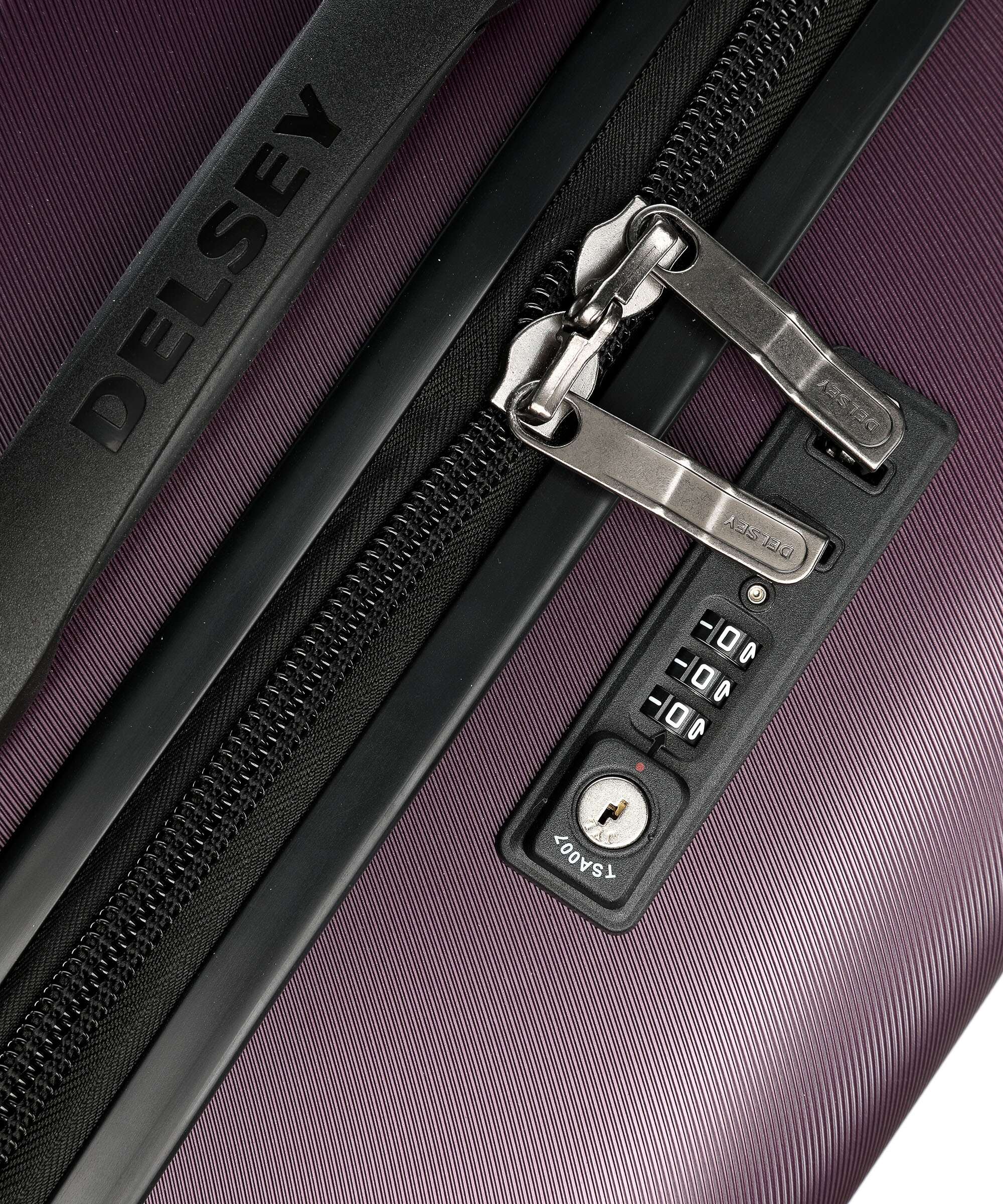 Delsey Paris Comete + Spinner (4 wheels) purple - Image 3