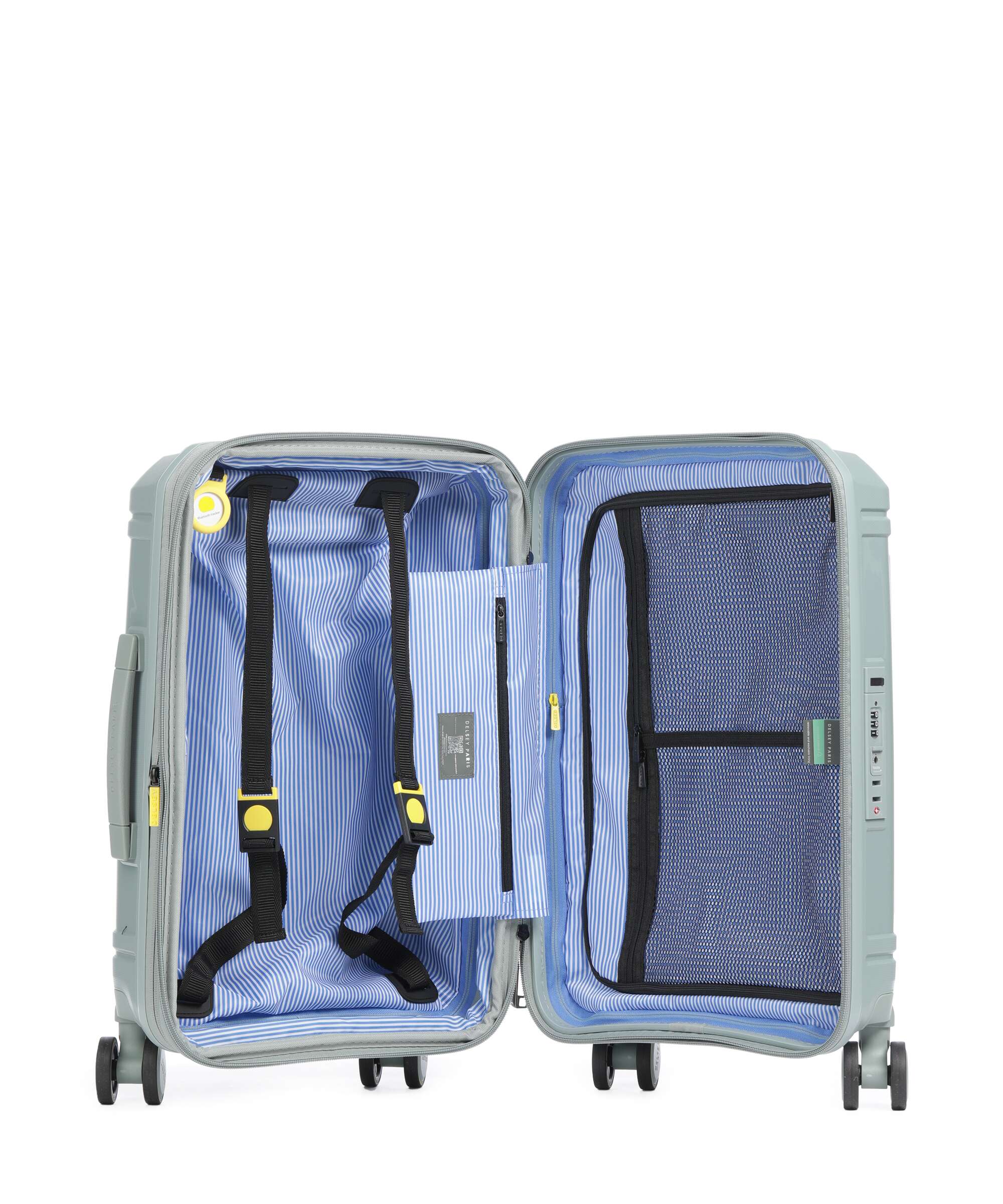 Delsey Paris Lutece Spinner (4 wheels) sage green - Image 6