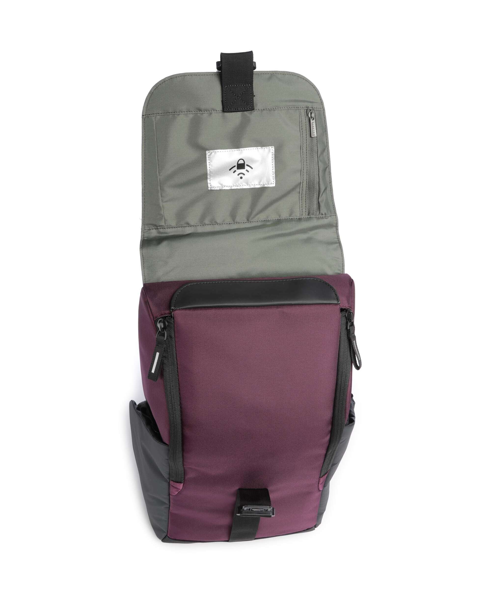 Delsey Paris Securflap Backpack bordeaux rot - Image 6