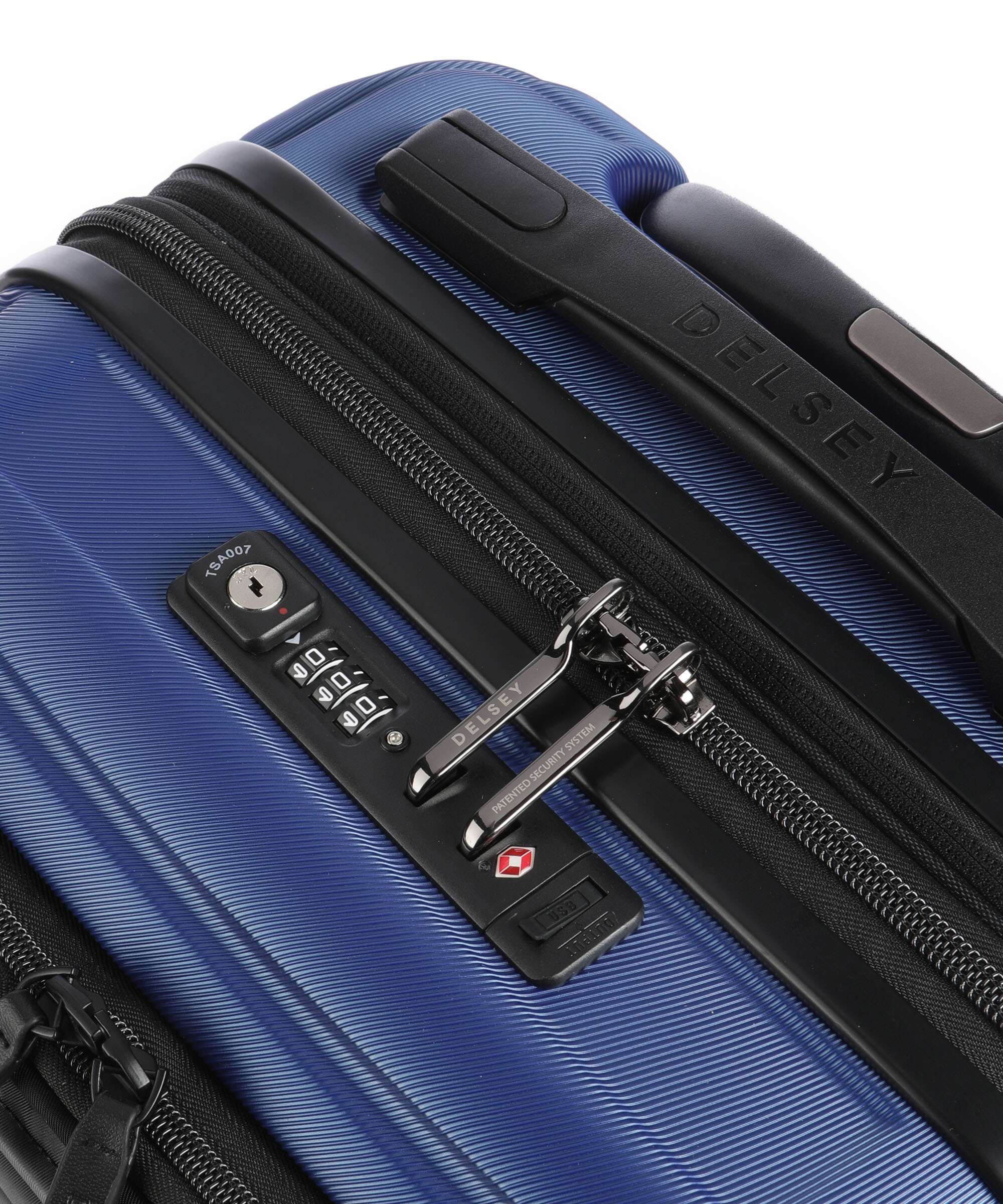 Delsey Paris Shadow 5.0 Spinner (4 wheels) blau - Image 3