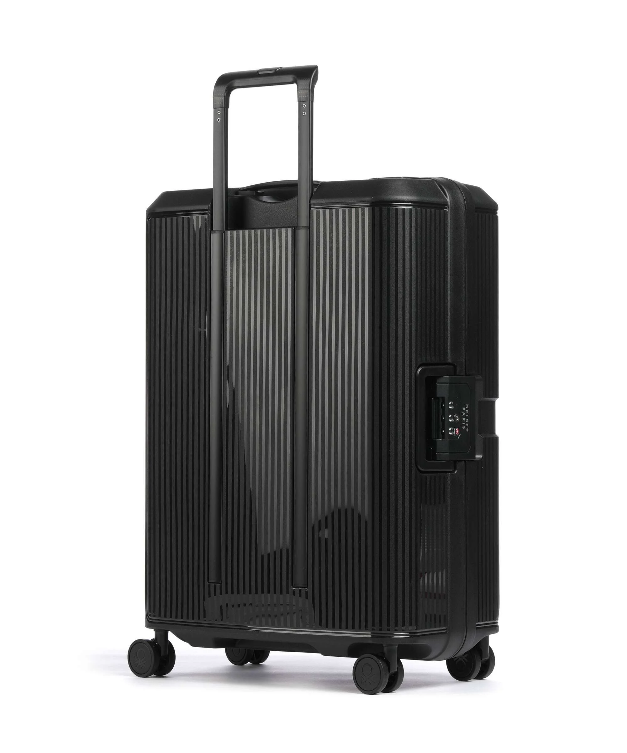 Delsey Paris x United Colors of Benetton CB Hard Spinner (4 wheels) black - Image 2