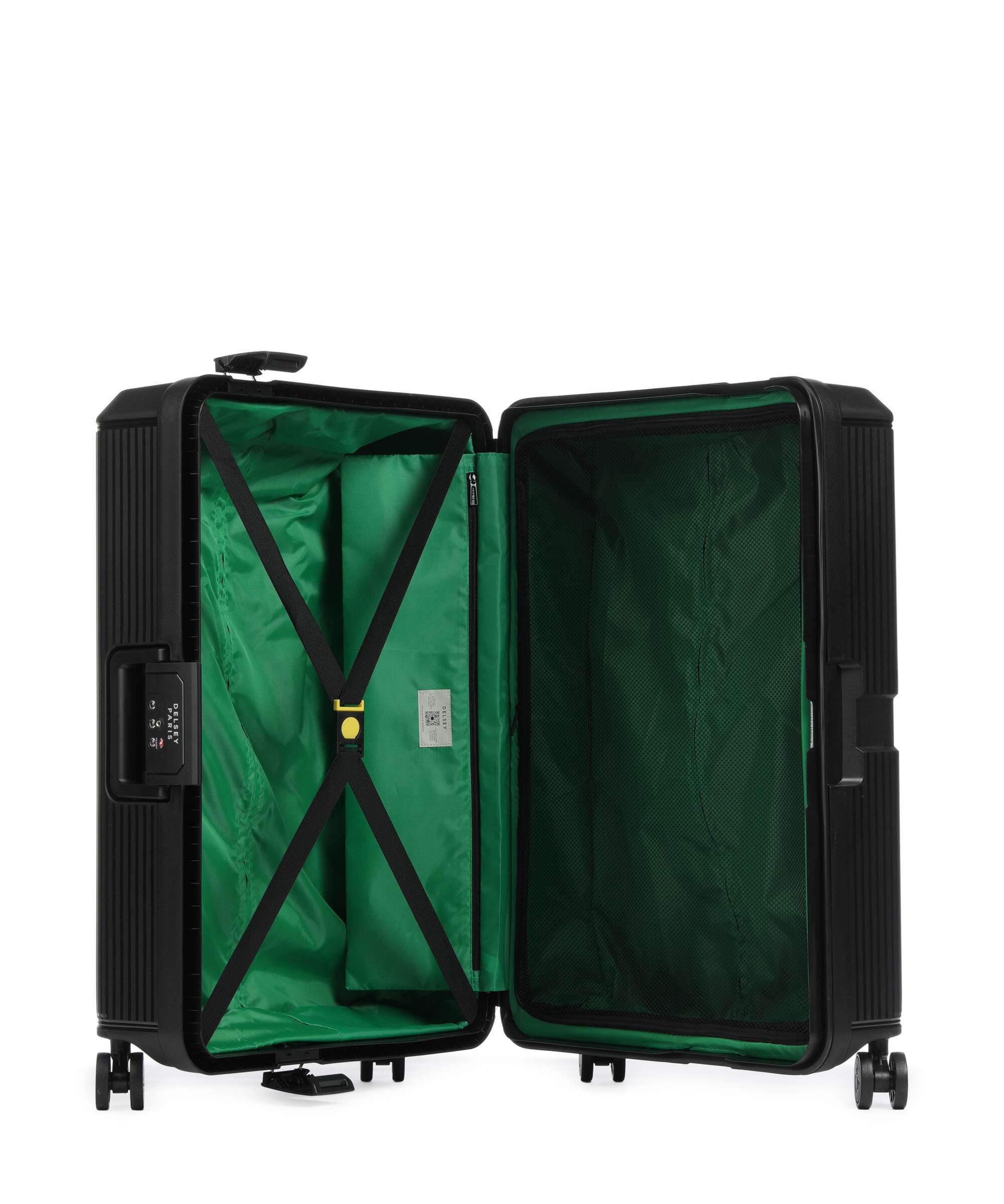Delsey Paris x United Colors of Benetton CB Hard Spinner (4 wheels) black - Image 5