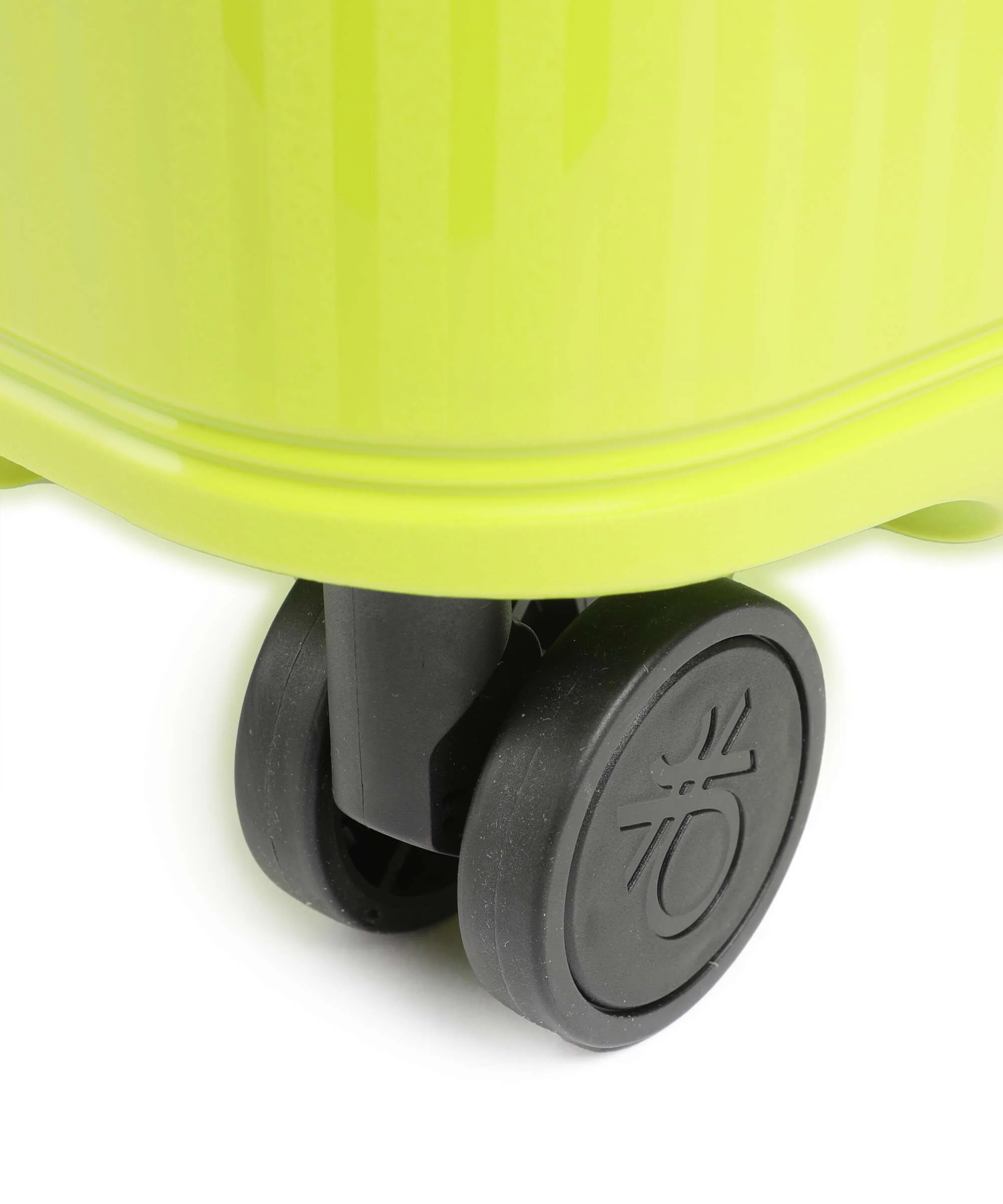 Delsey Paris x United Colors of Benetton CB Hard Spinner (4 wheels) lime - Image 4