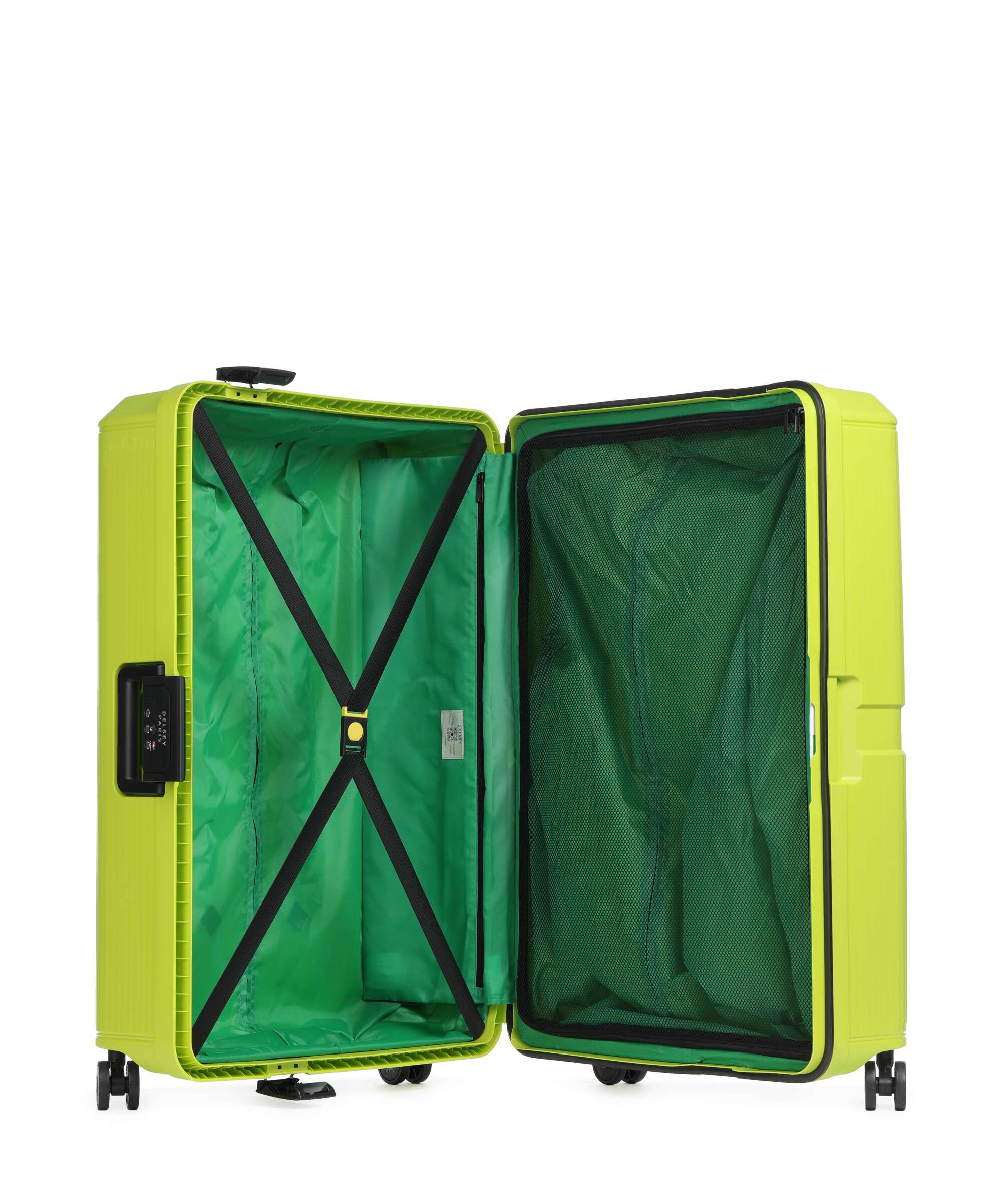 Delsey Paris x United Colors of Benetton CB Hard Spinner (4 wheels) lime - Image 5