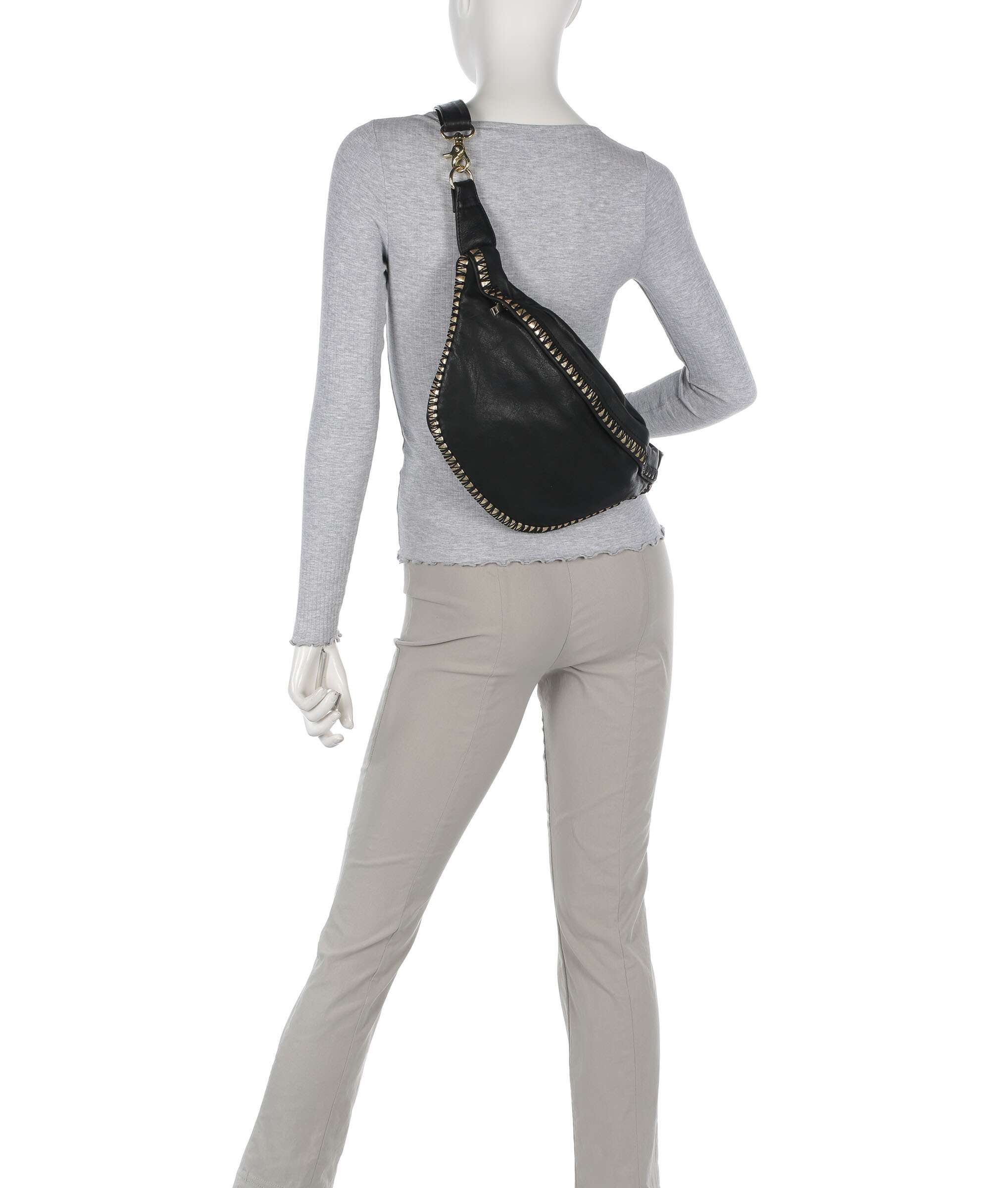 Depeche Golden Magic Belt bag black - Image 3