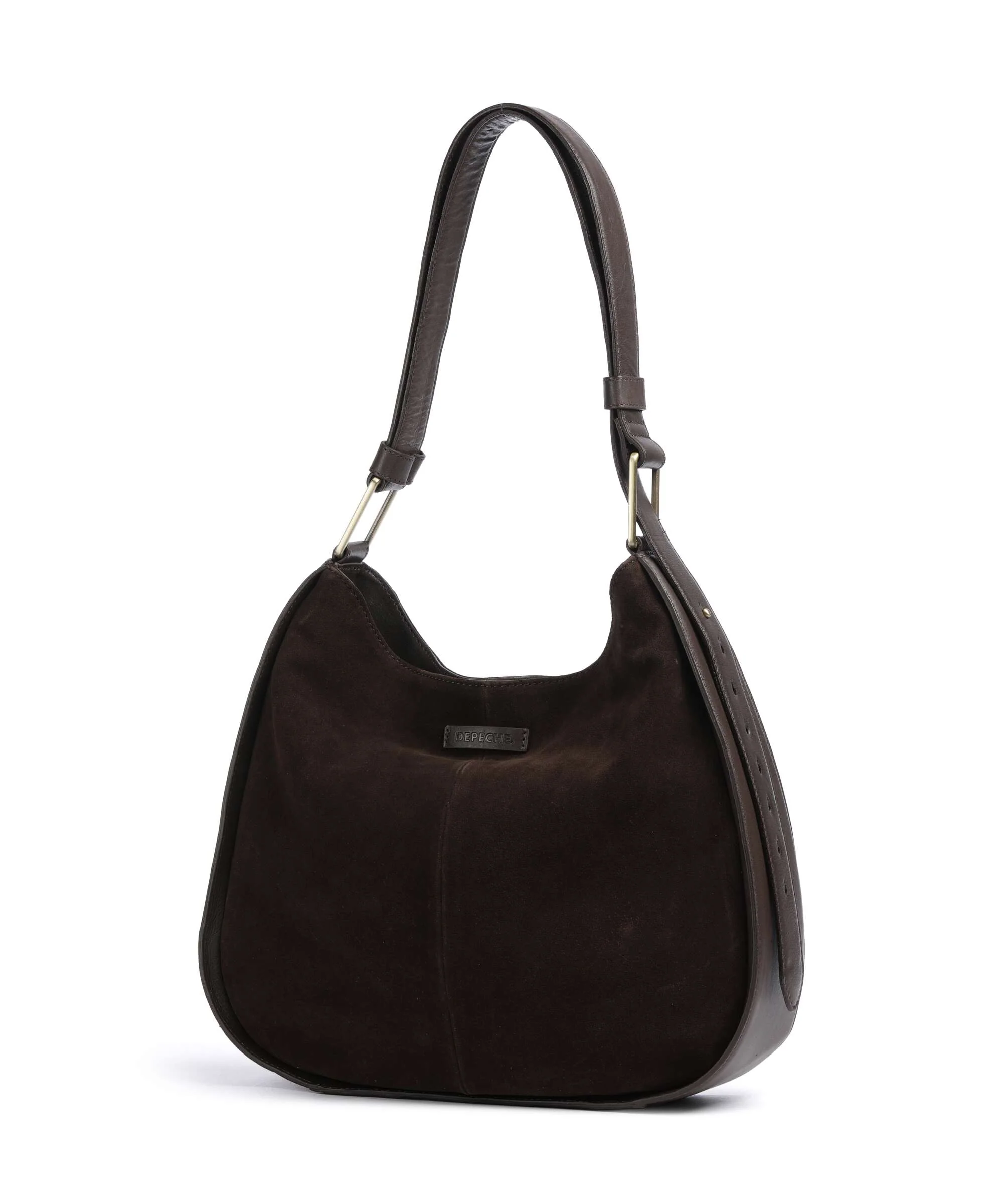 Depeche Madrid Hobo bag chocolate - Image 2