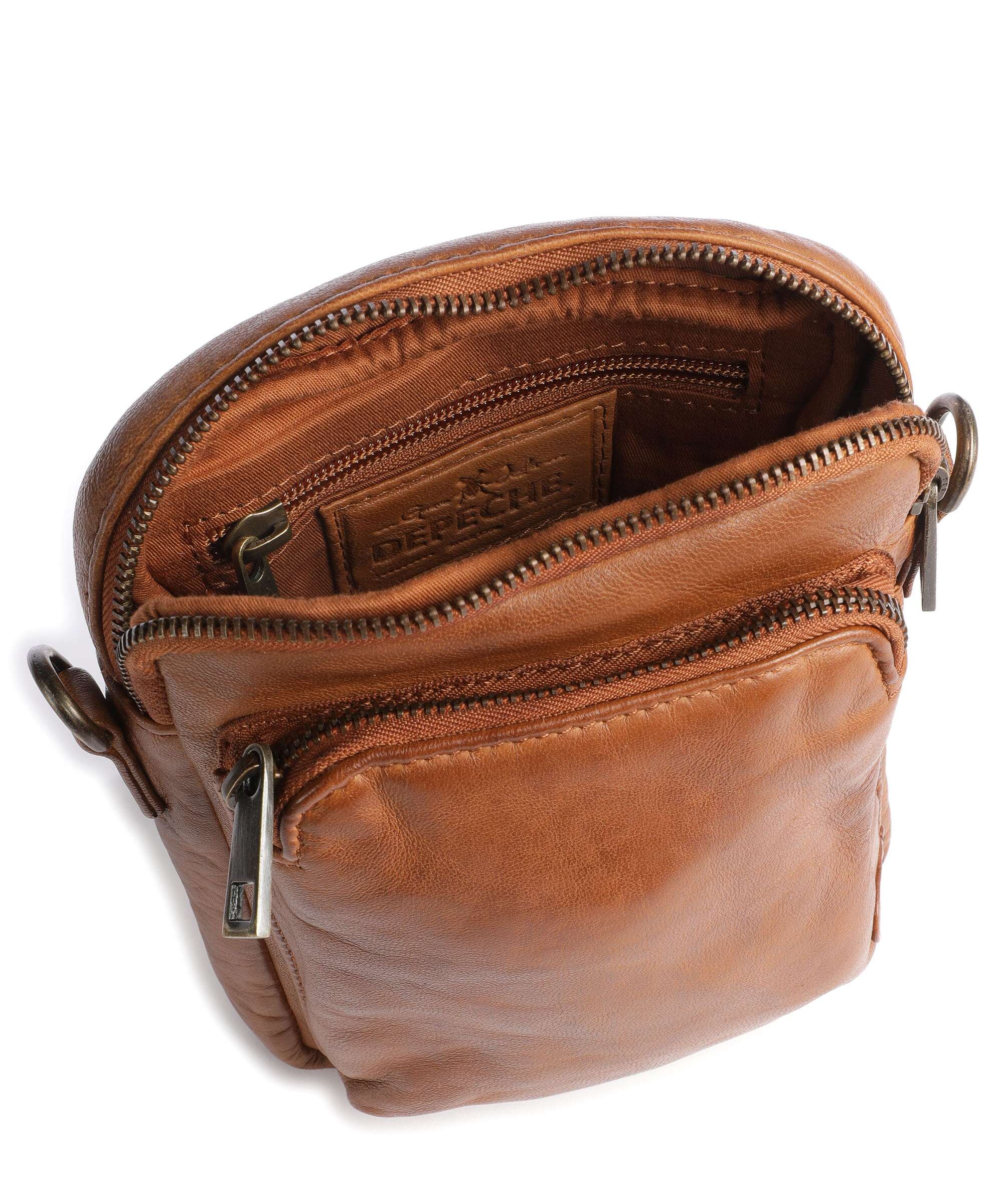 Depeche Power Field Crossbody bag cognac - Image 6